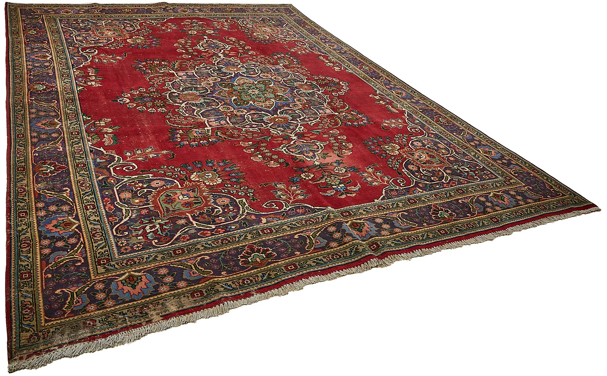 Claret Persian — 2.91 x 3.87