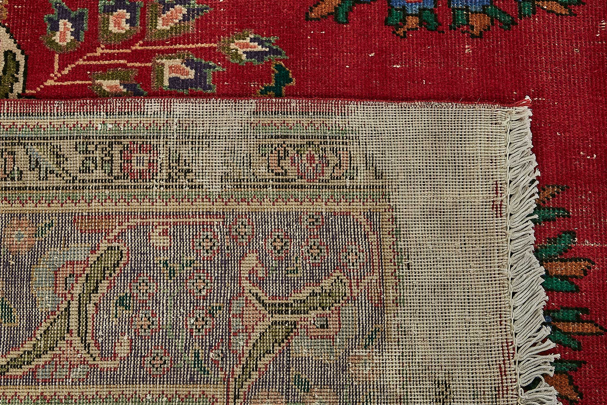 Claret Persian — 2.91 x 3.87