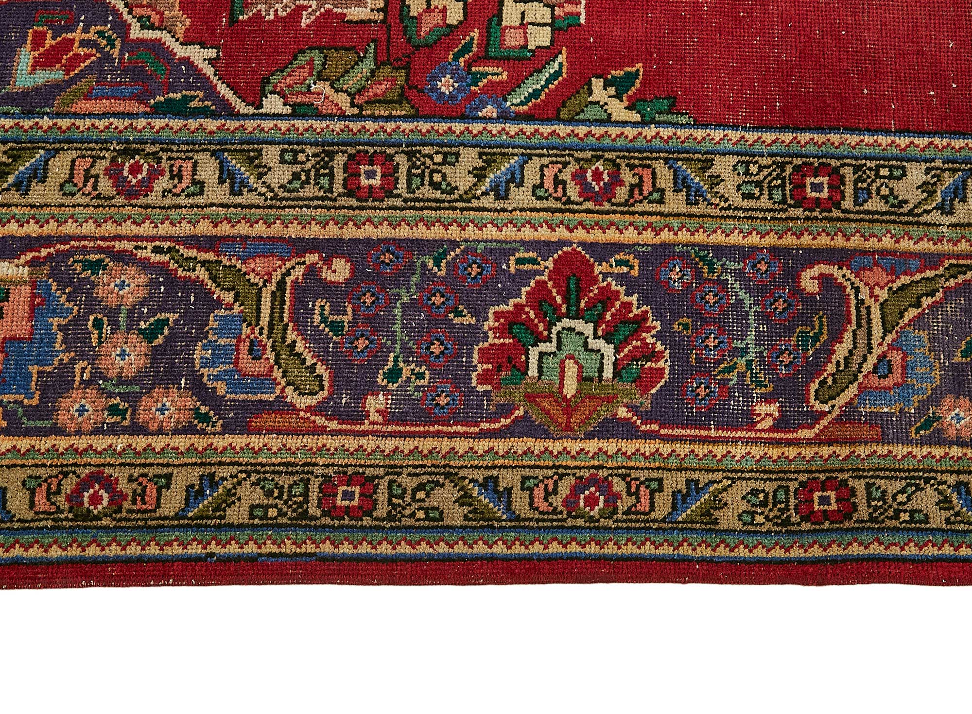 Claret Persian — 2.91 x 3.87