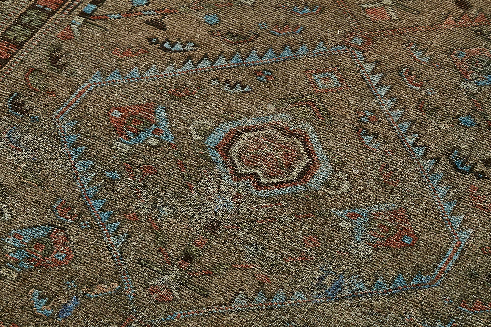 Brown Persian Antique — 1.18 x 1.75