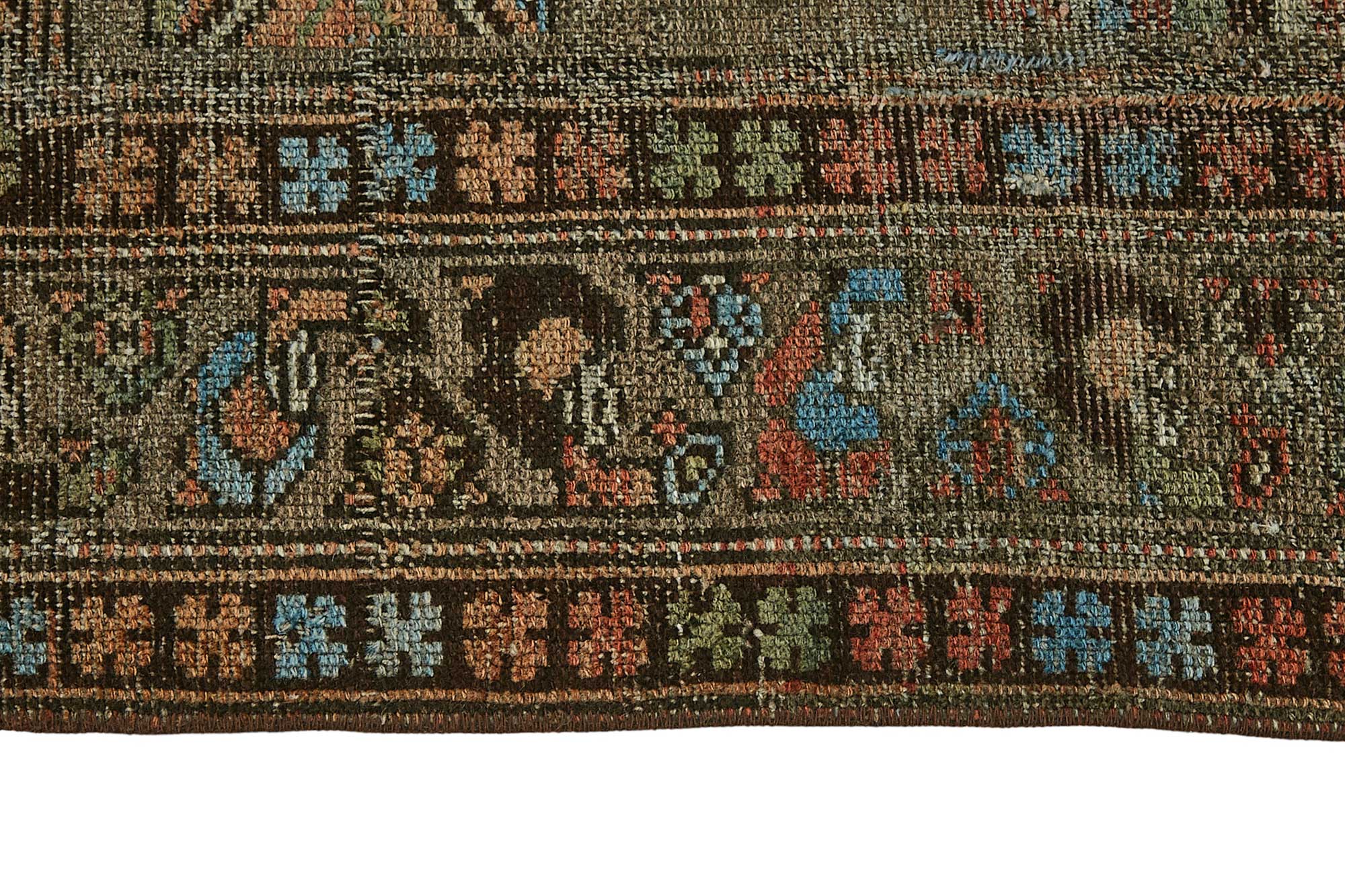 Brown Persian Antique — 1.18 x 1.75