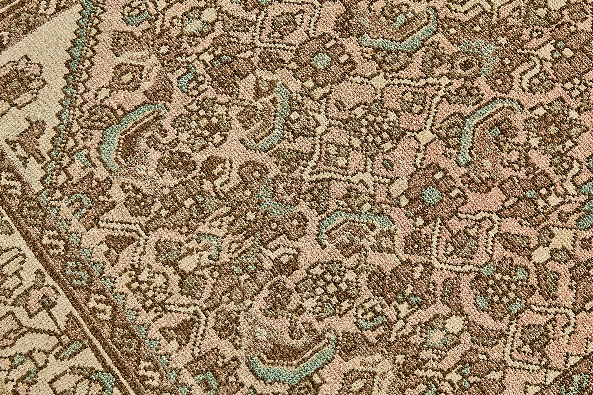 Beige Persian Antique — 1.12 x 3.60