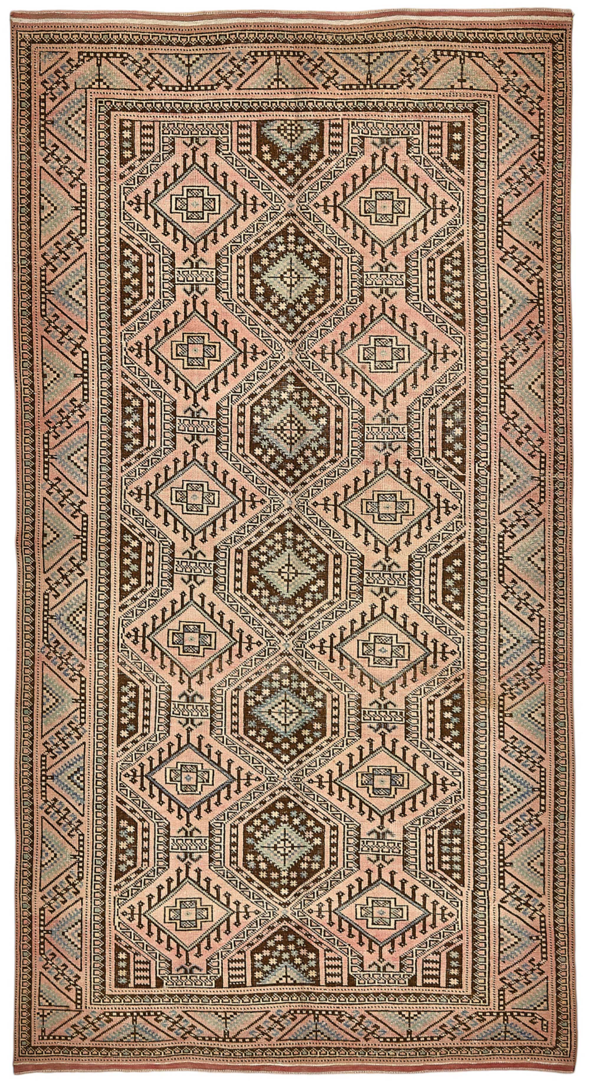 Beige Persian Antique — 1.53 x 2.87