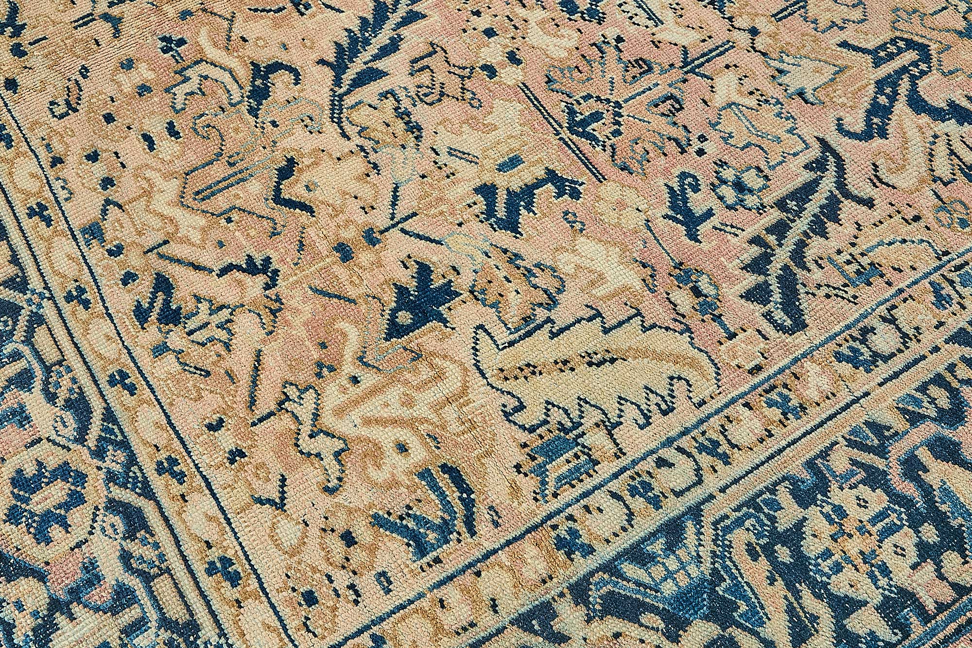 Beige Persian Antique — 2.51 x 3.28