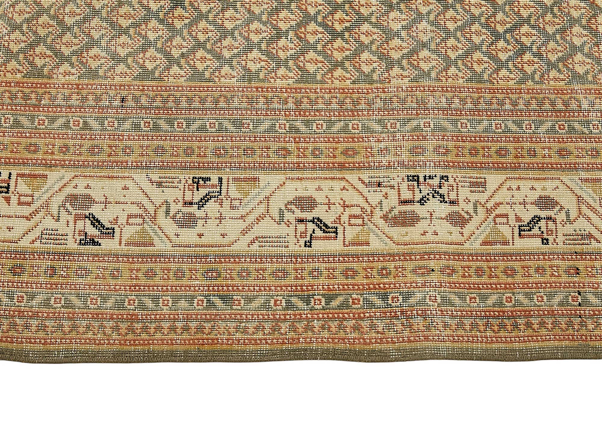 Beige Persian Antique — 2.38 x 2.94