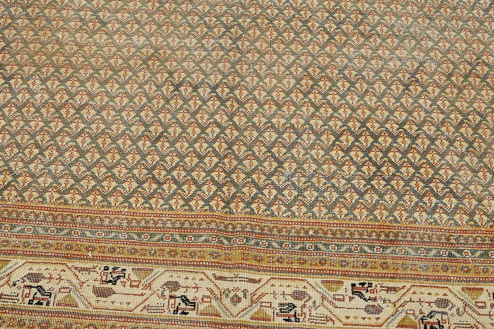Beige Persian Antique — 2.38 x 2.94