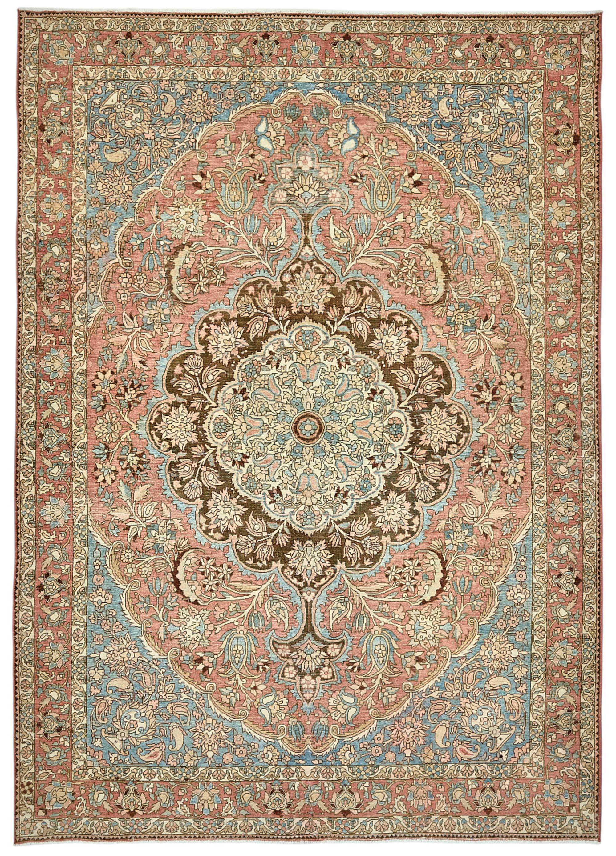 Beige Persian Antique — 2.14 x 3.00