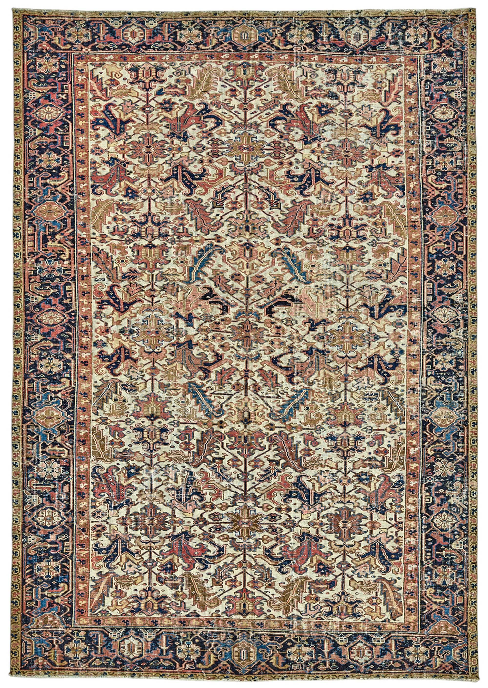 Beige Persian Antique — 2.35 x 3.35