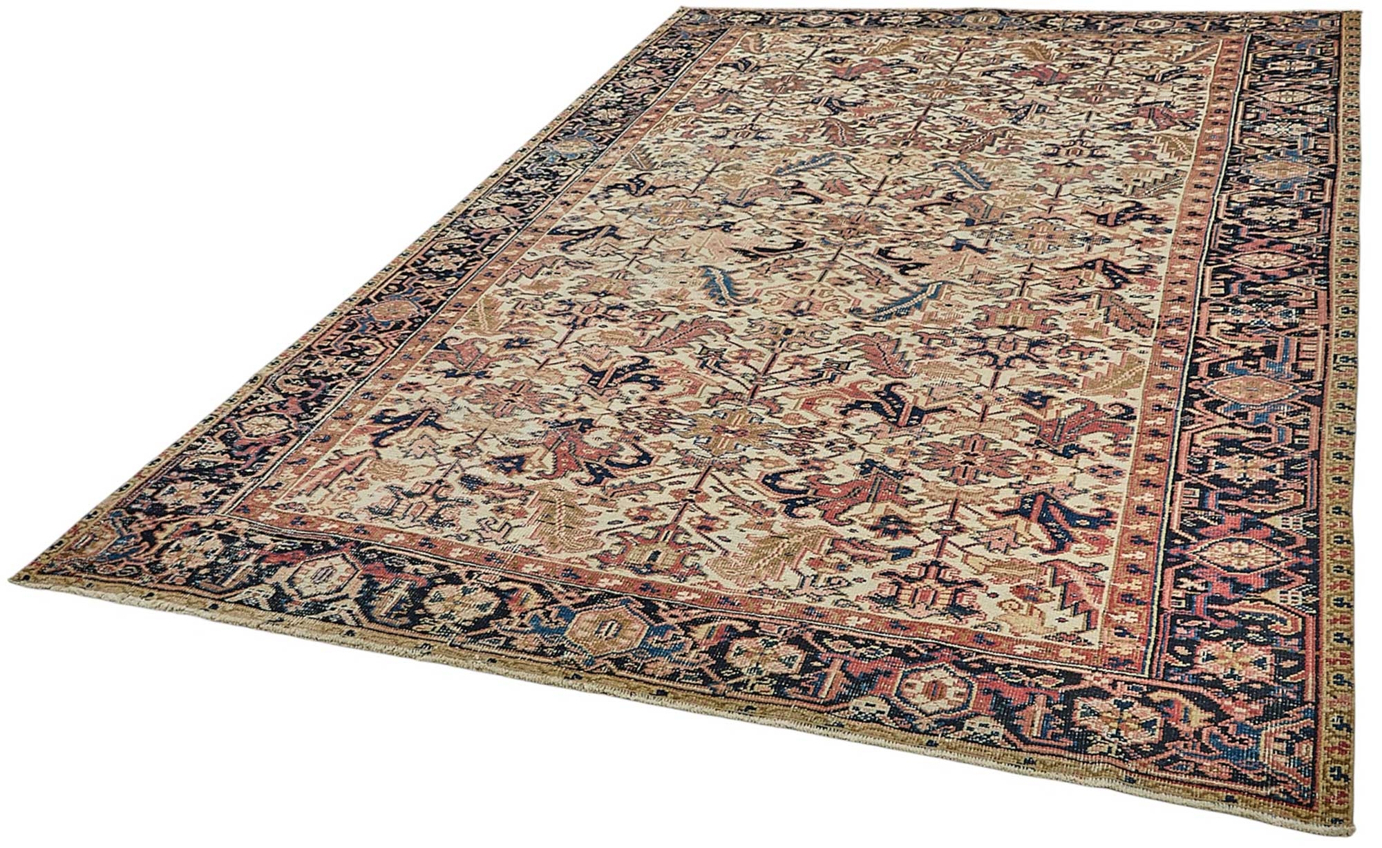 Beige Persian Antique — 2.35 x 3.35