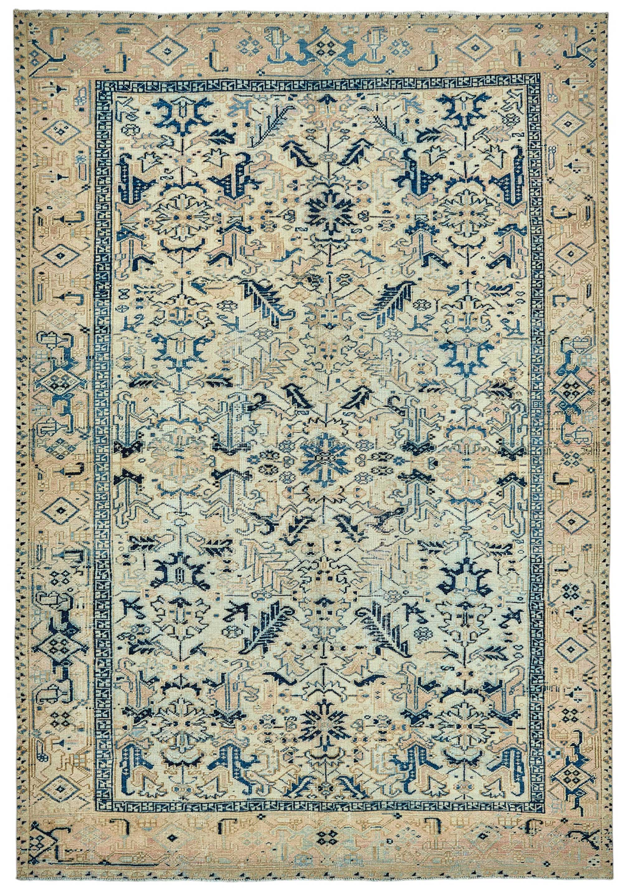 Beige Persian Antique — 2.17 x 3.14