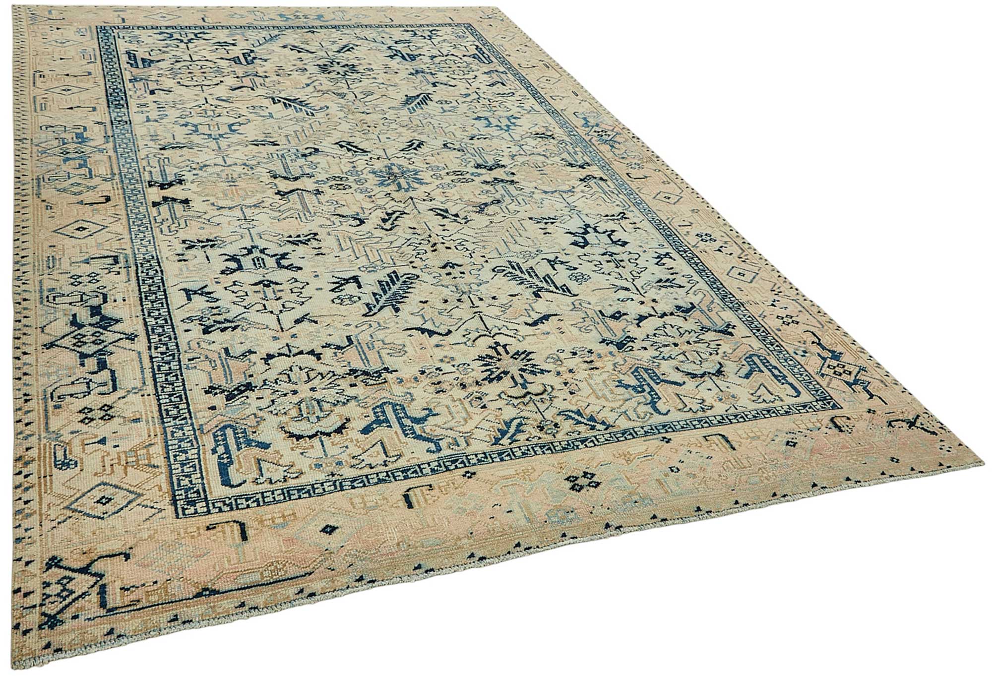 Beige Persian Antique — 2.17 x 3.14