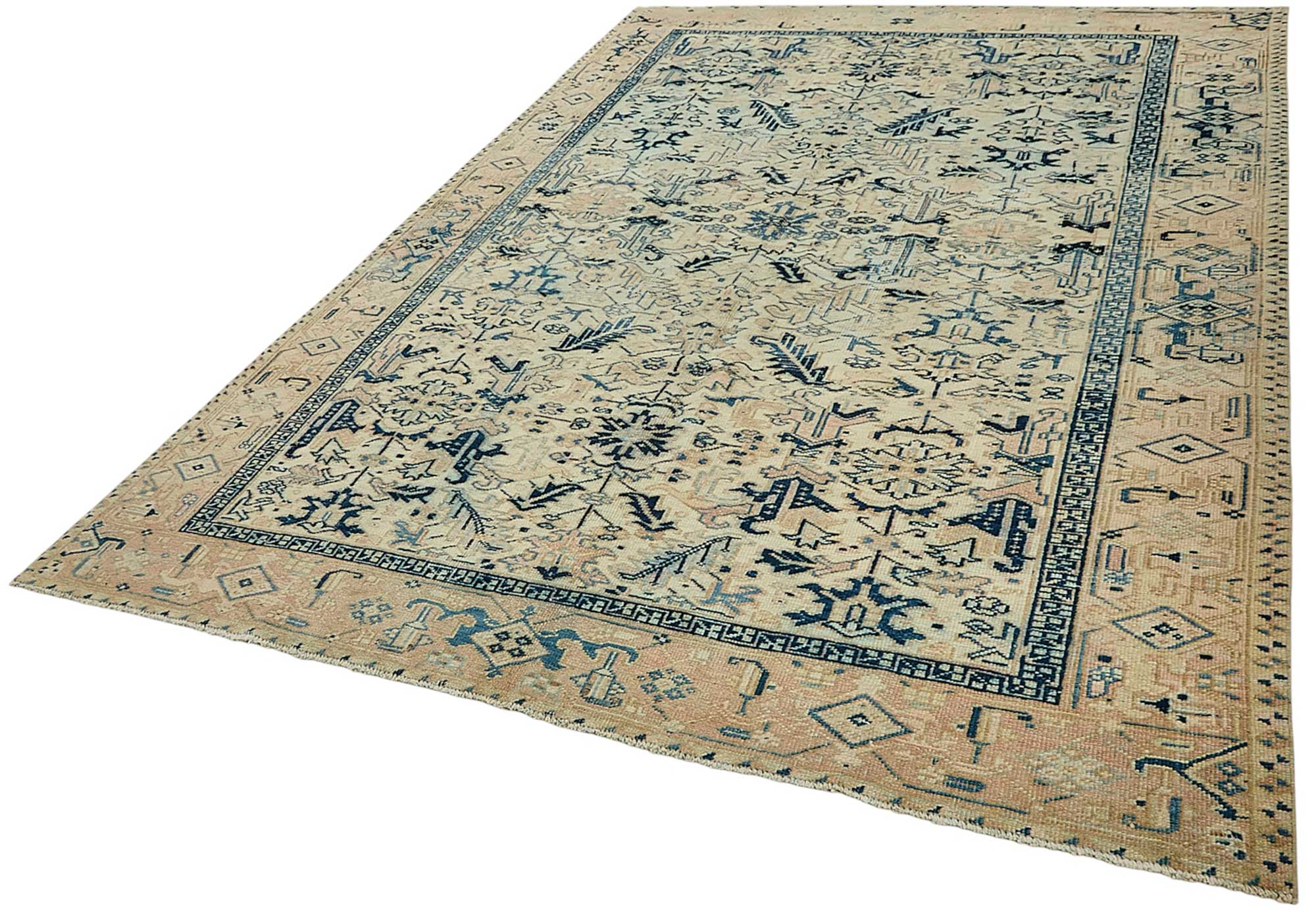 Beige Persian Antique — 2.17 x 3.14