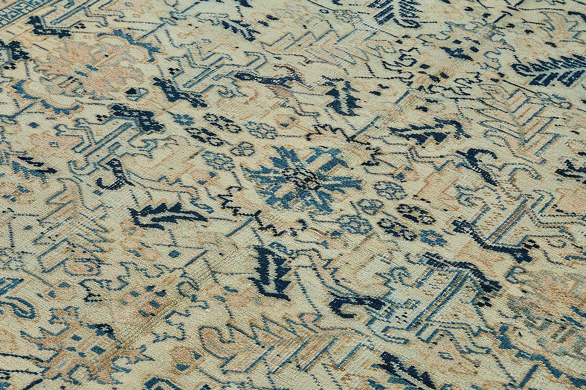 Beige Persian Antique — 2.17 x 3.14