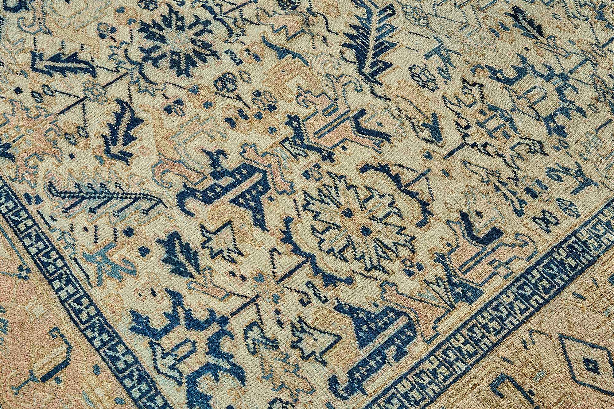 Beige Persian Antique — 2.17 x 3.14