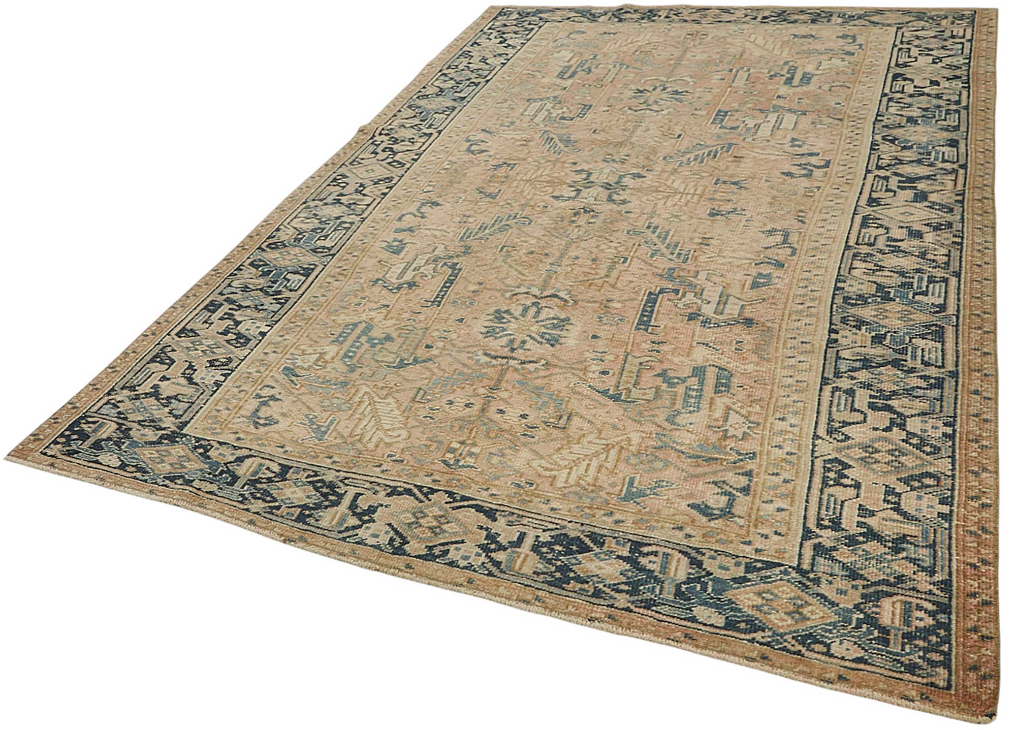 Beige Persian Antique — 2.01 x 2.98