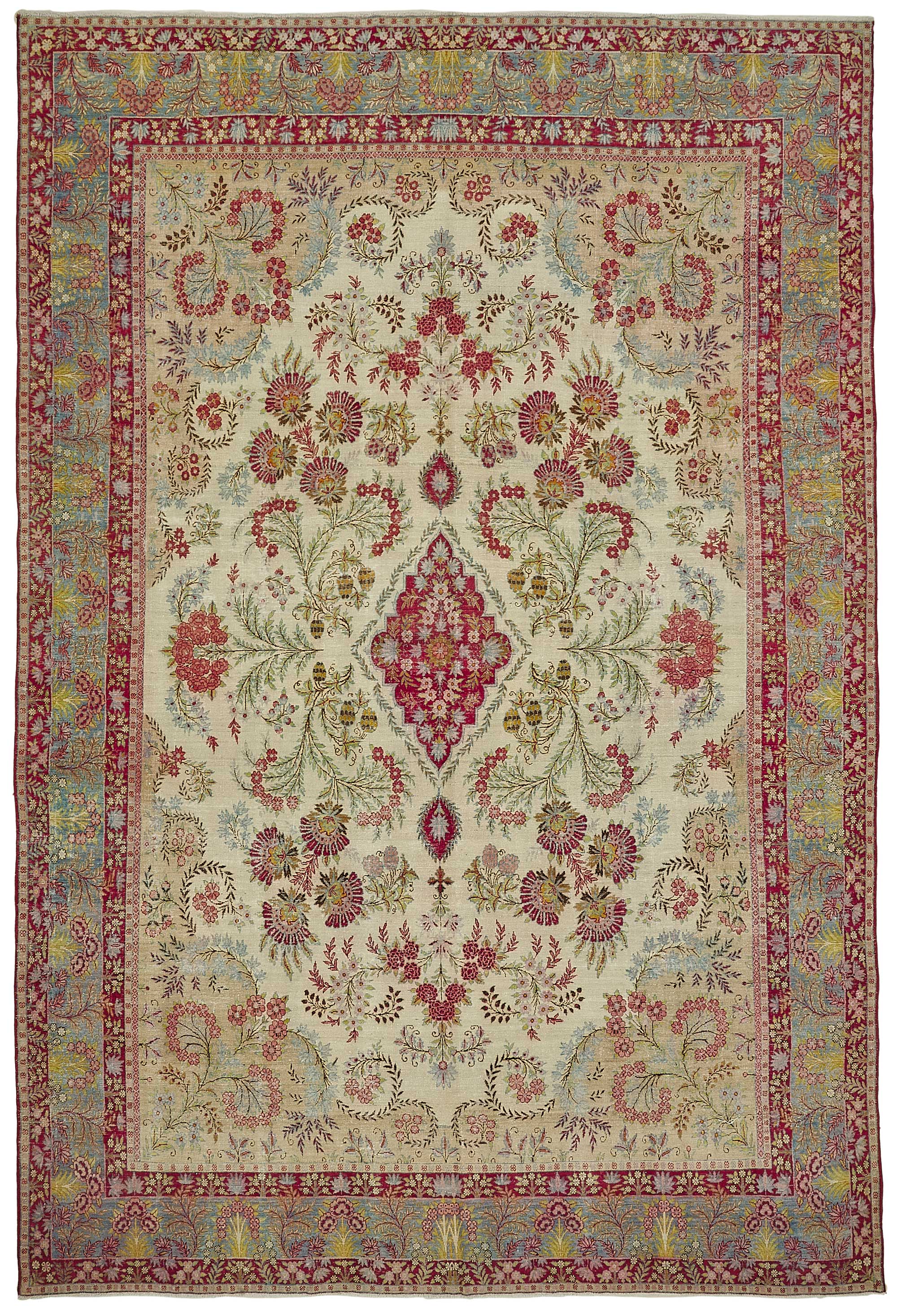 Beige Persian Antique — 2.63 x 3.78