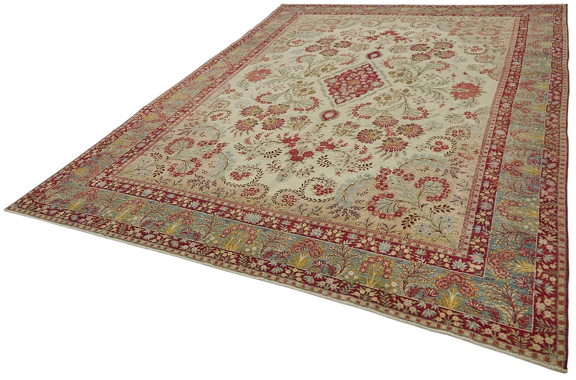 Beige Persian Antique — 2.63 x 3.78