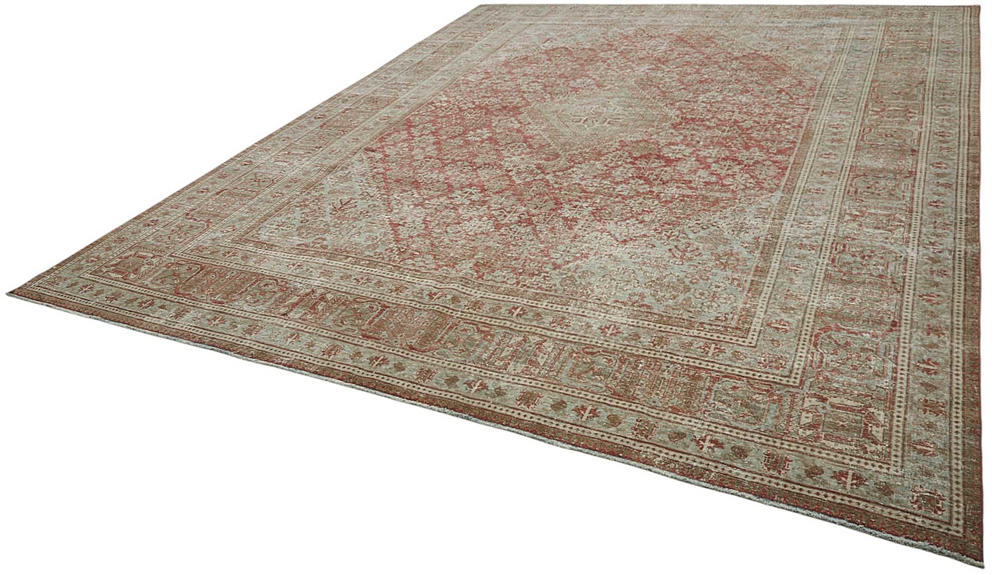Beige Persian Antique — 3.17 x 4.20