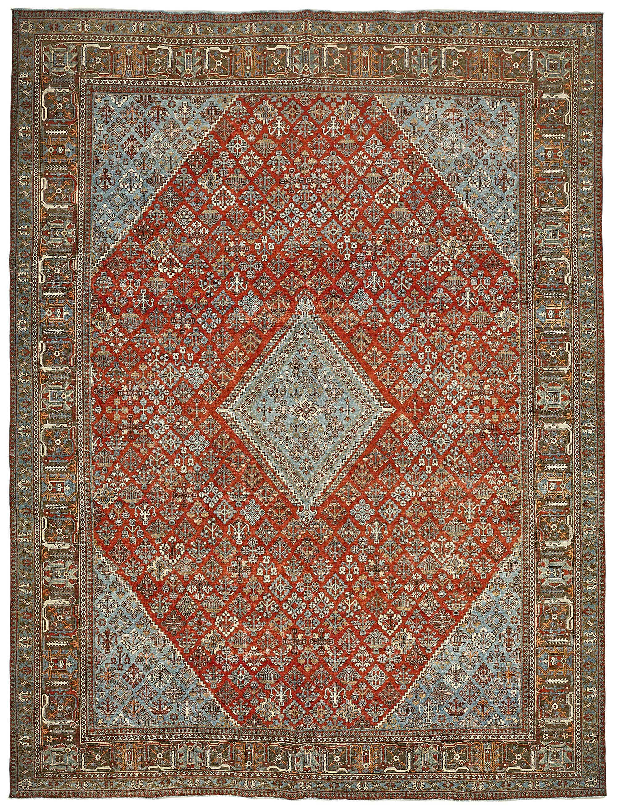 Beige Persian Antique — 3.24 x 4.23