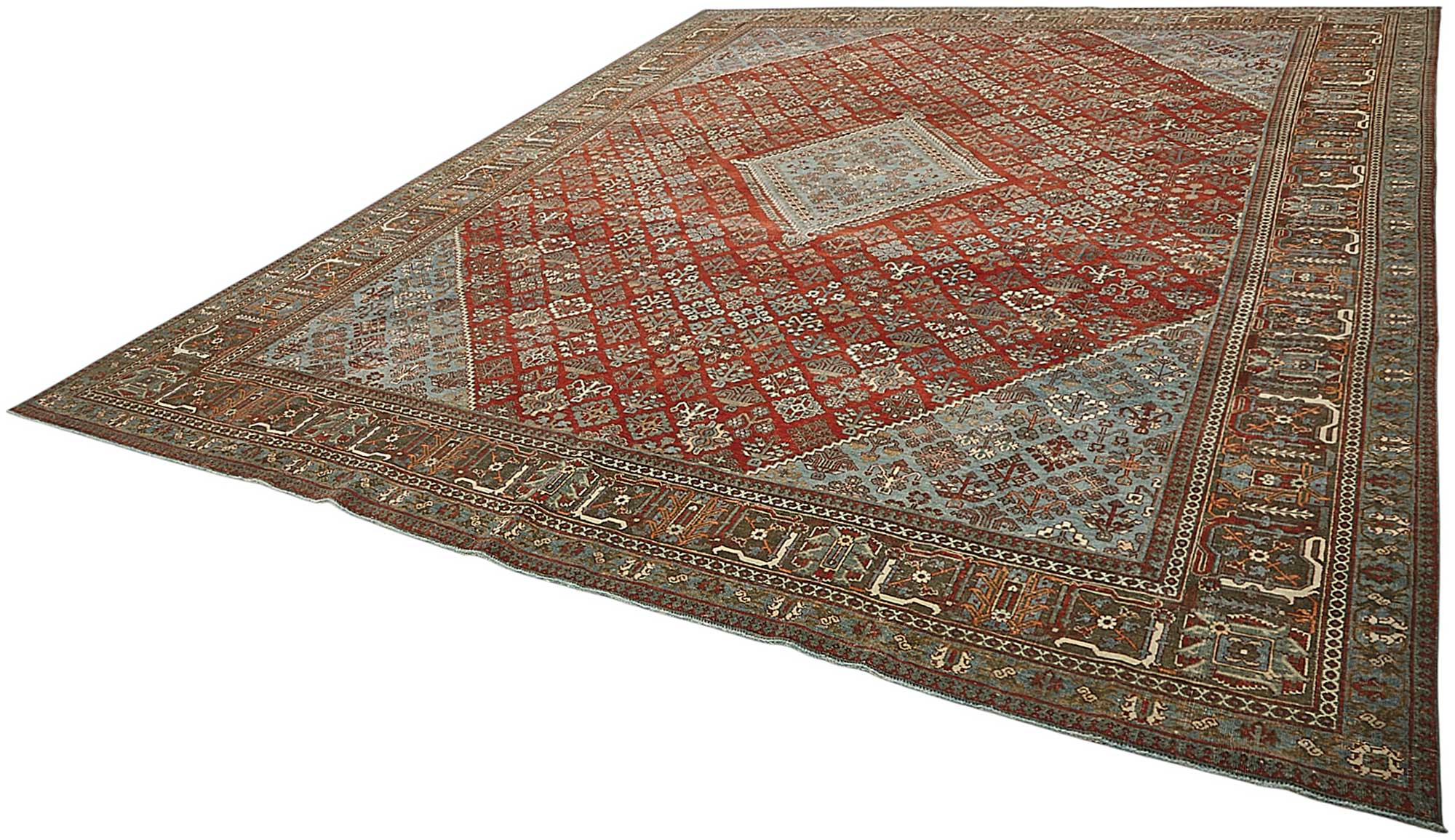 Beige Persian Antique — 3.24 x 4.23