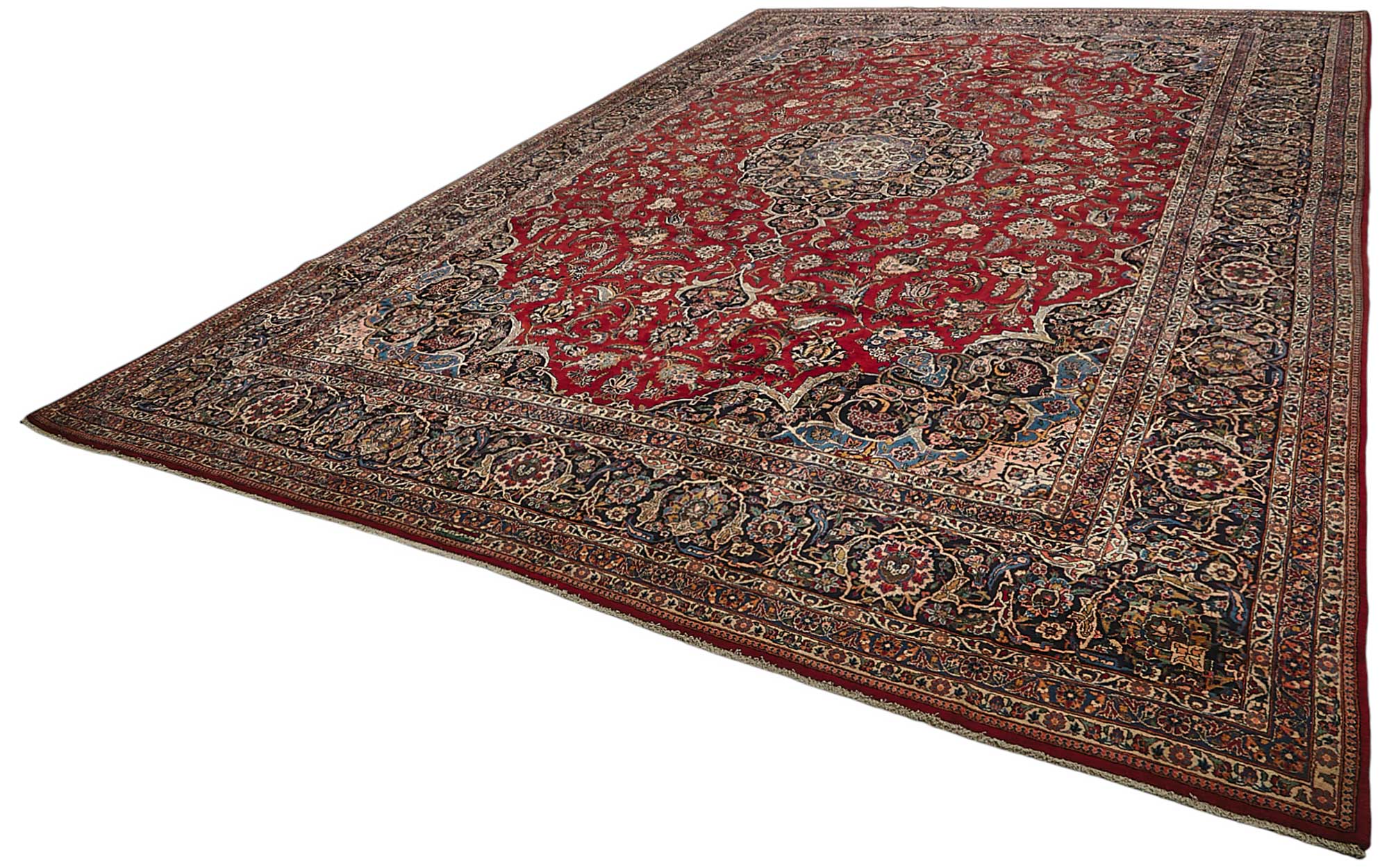 Red Persian Antique — 3.70 x 5.57