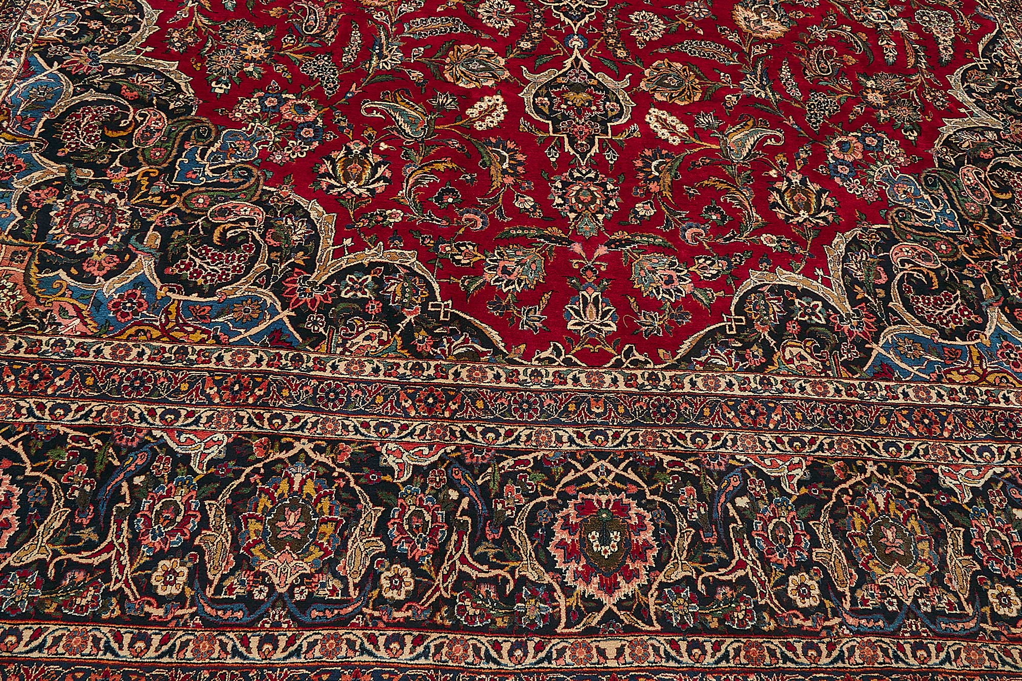 Red Persian Antique — 3.70 x 5.57
