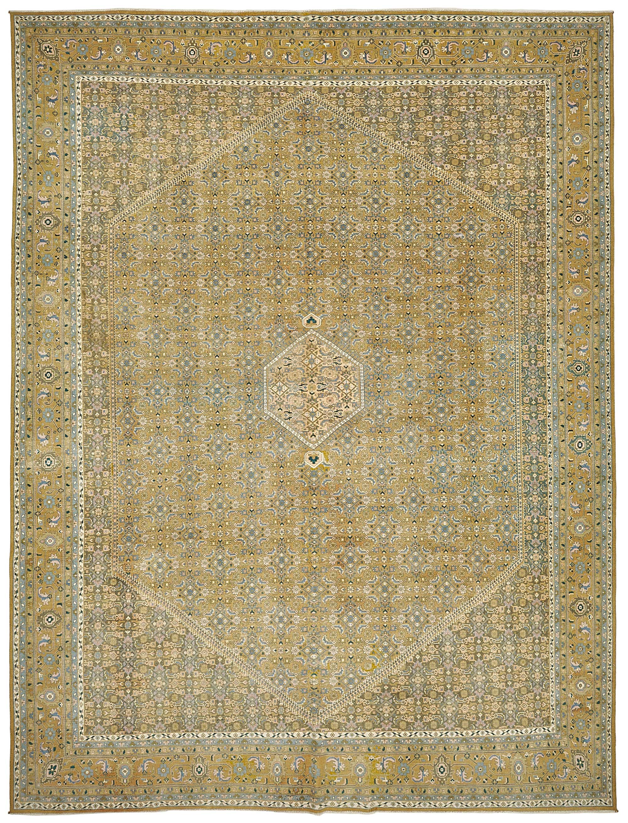 Beige Persian Antique — 2.98 x 3.90
