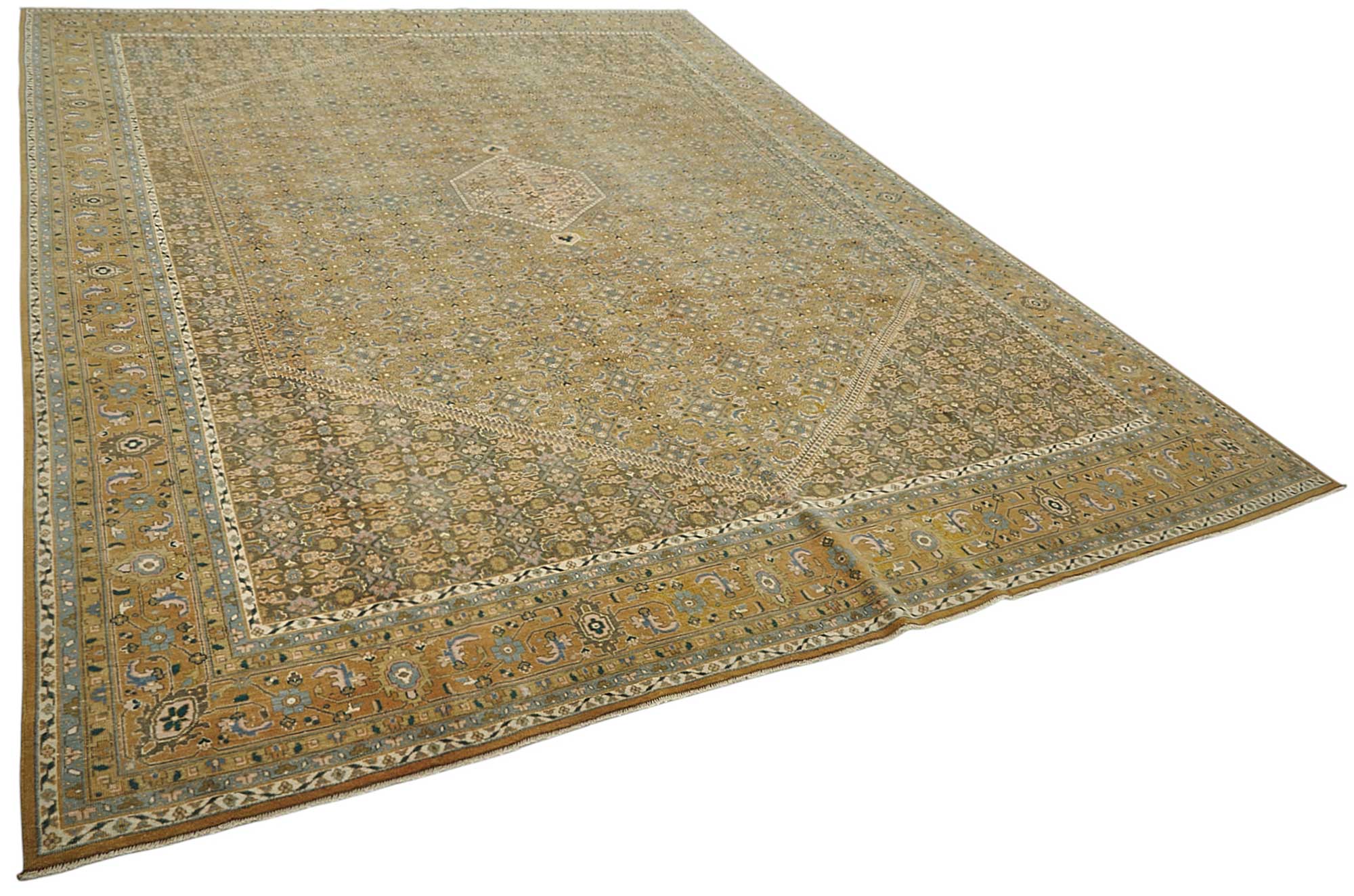 Beige Persian Antique — 2.98 x 3.90