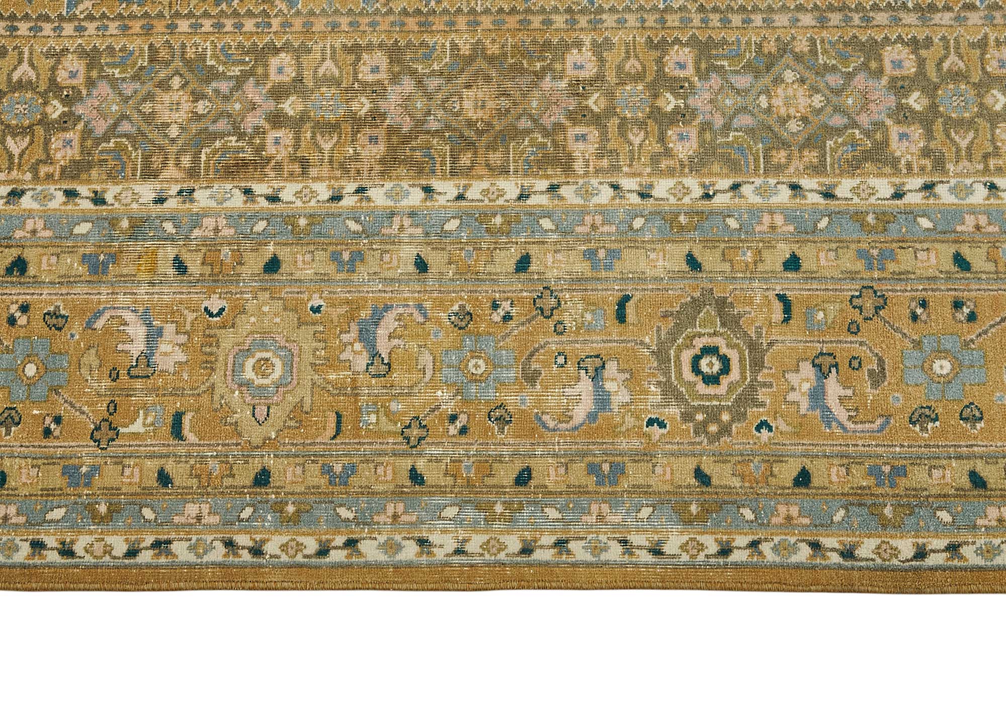 Beige Persian Antique — 2.98 x 3.90