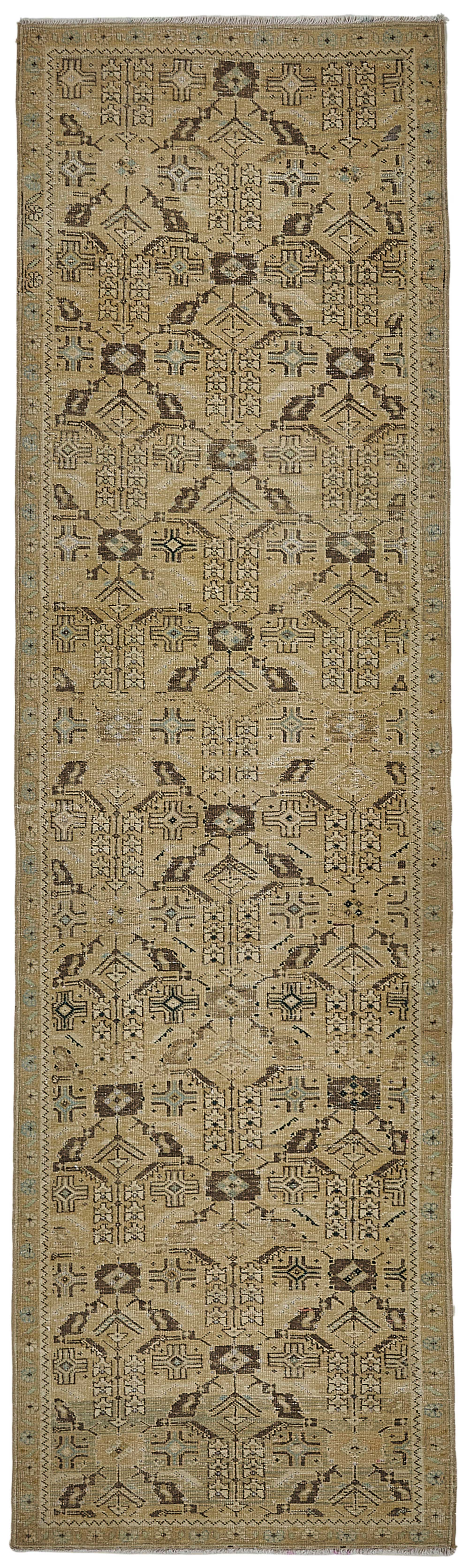 Beige Persian Antique — 0.84 x 2.97