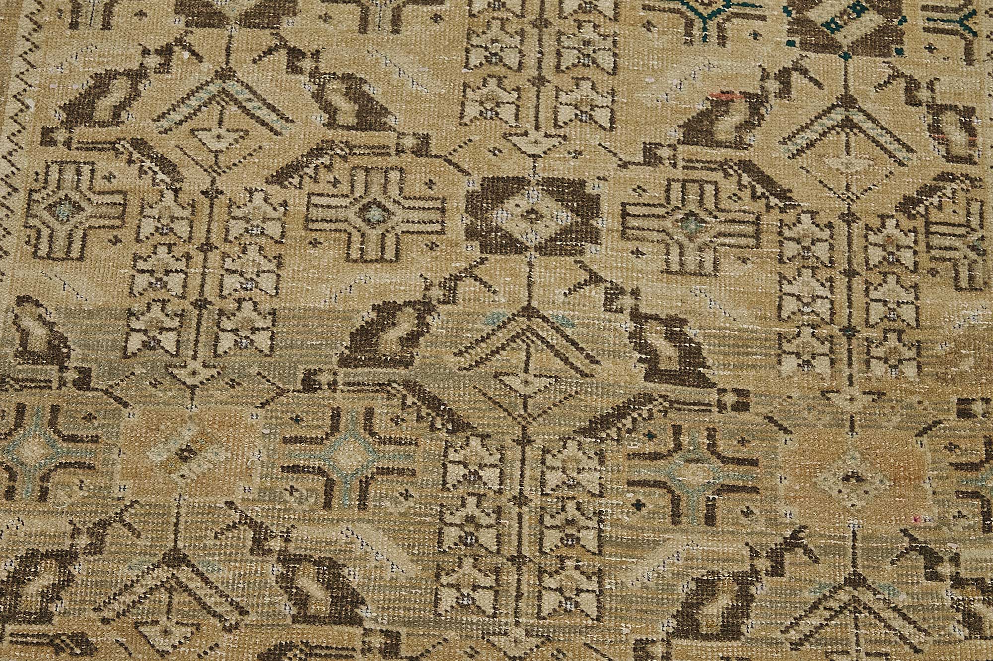 Beige Persian Antique — 0.84 x 2.97