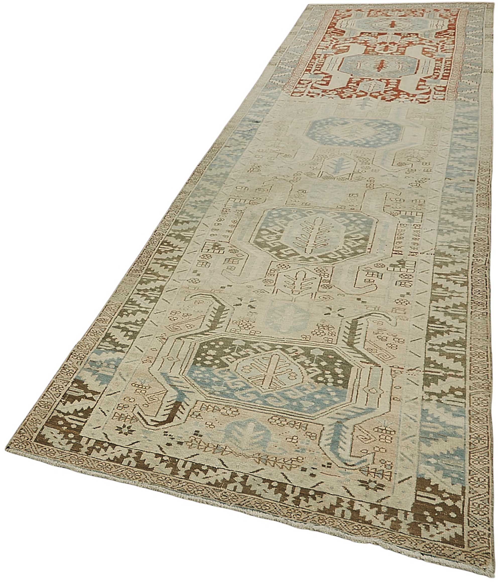 Beige Persian Antique — 1.22 x 4.46