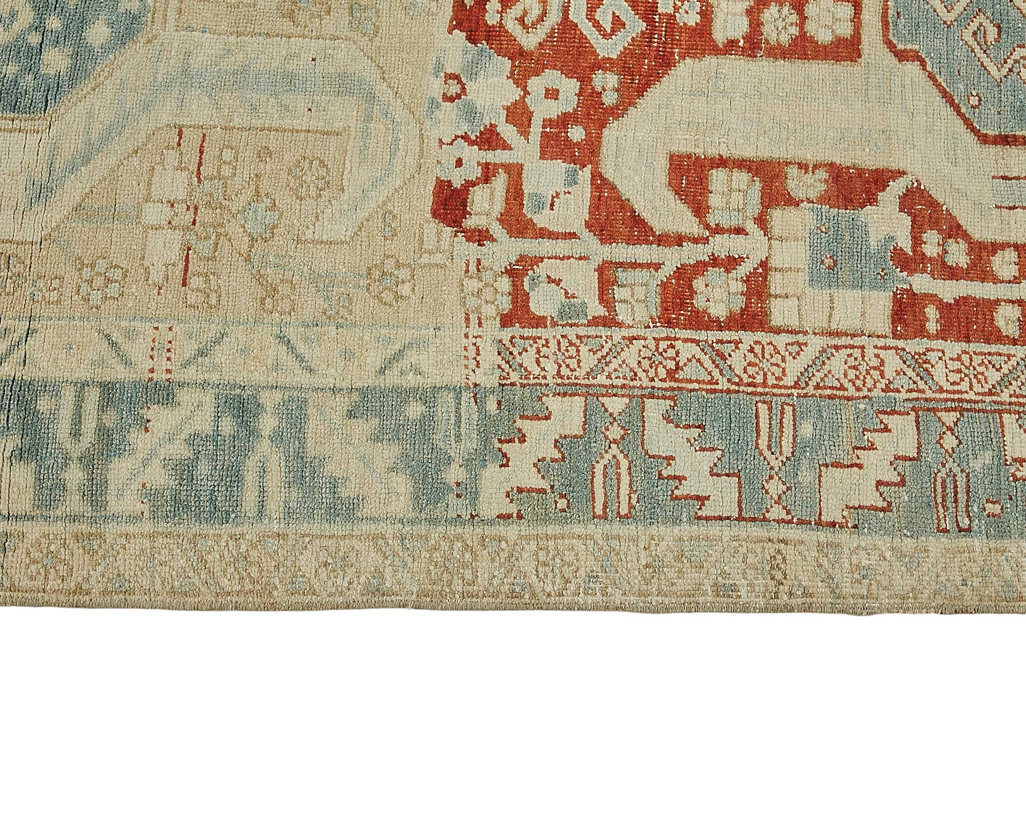 Beige Persian Antique — 1.22 x 4.46