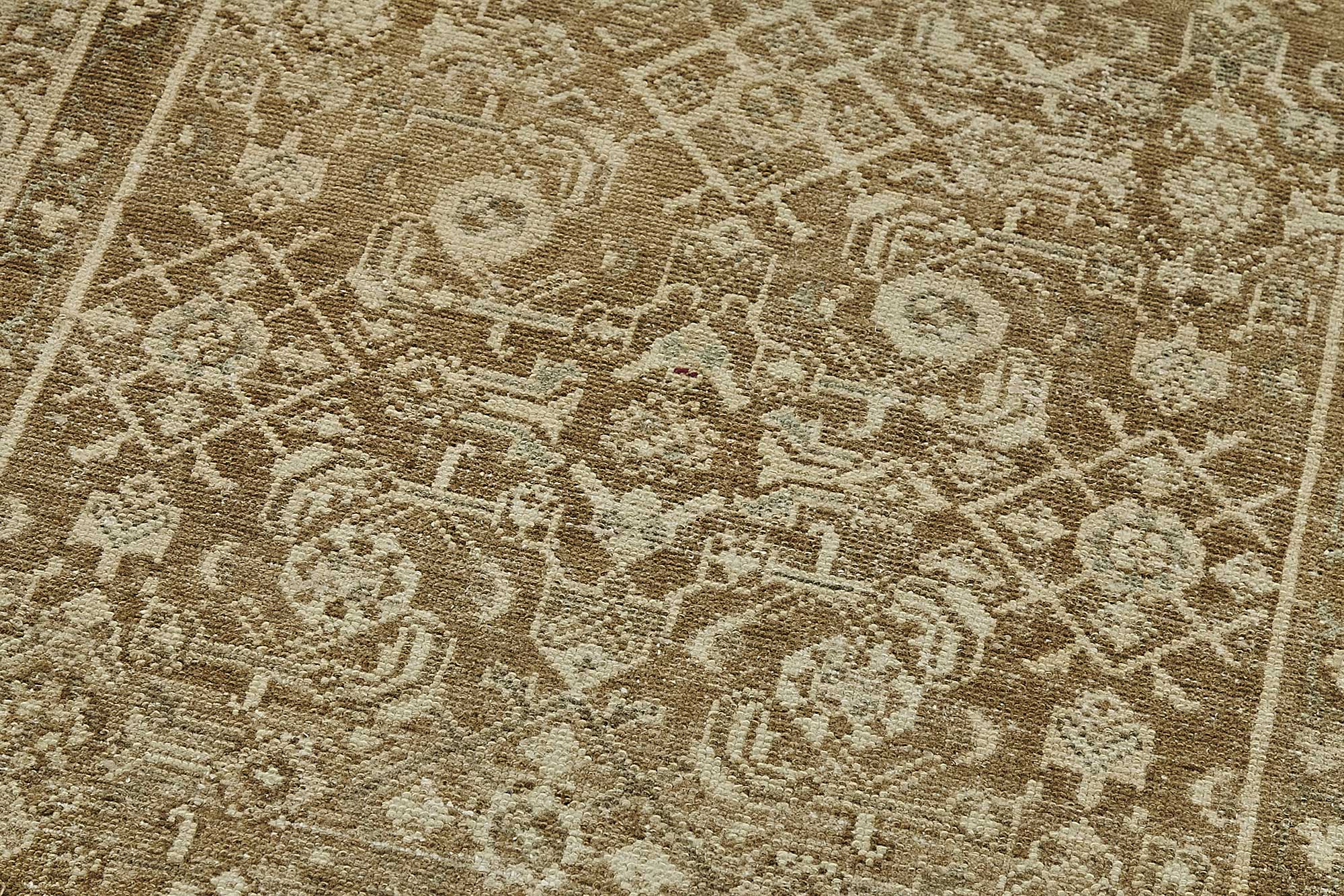 Beige Persian Antique — 0.96 x 3.74