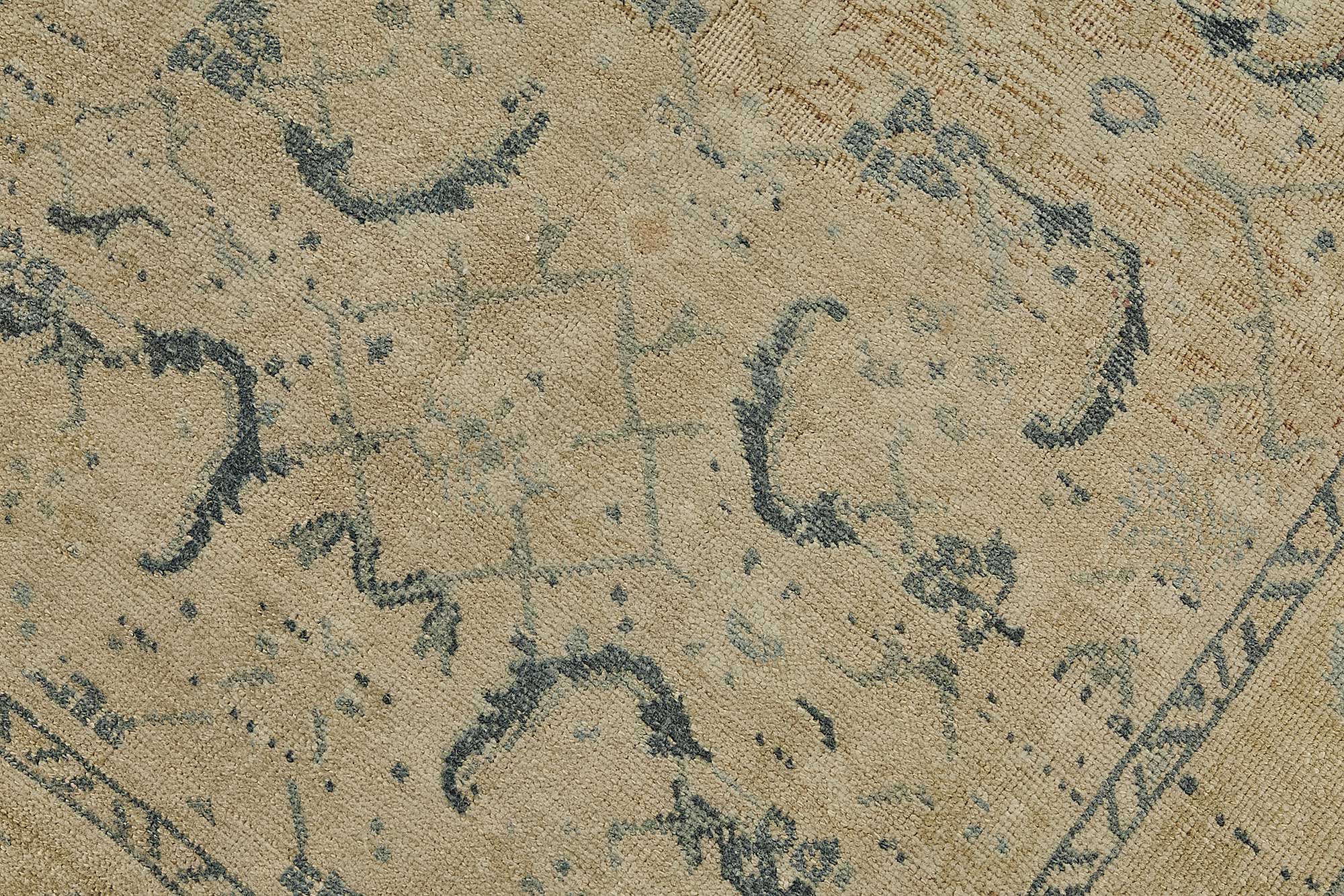 Beige Persian Antique — 0.82 x 3.33