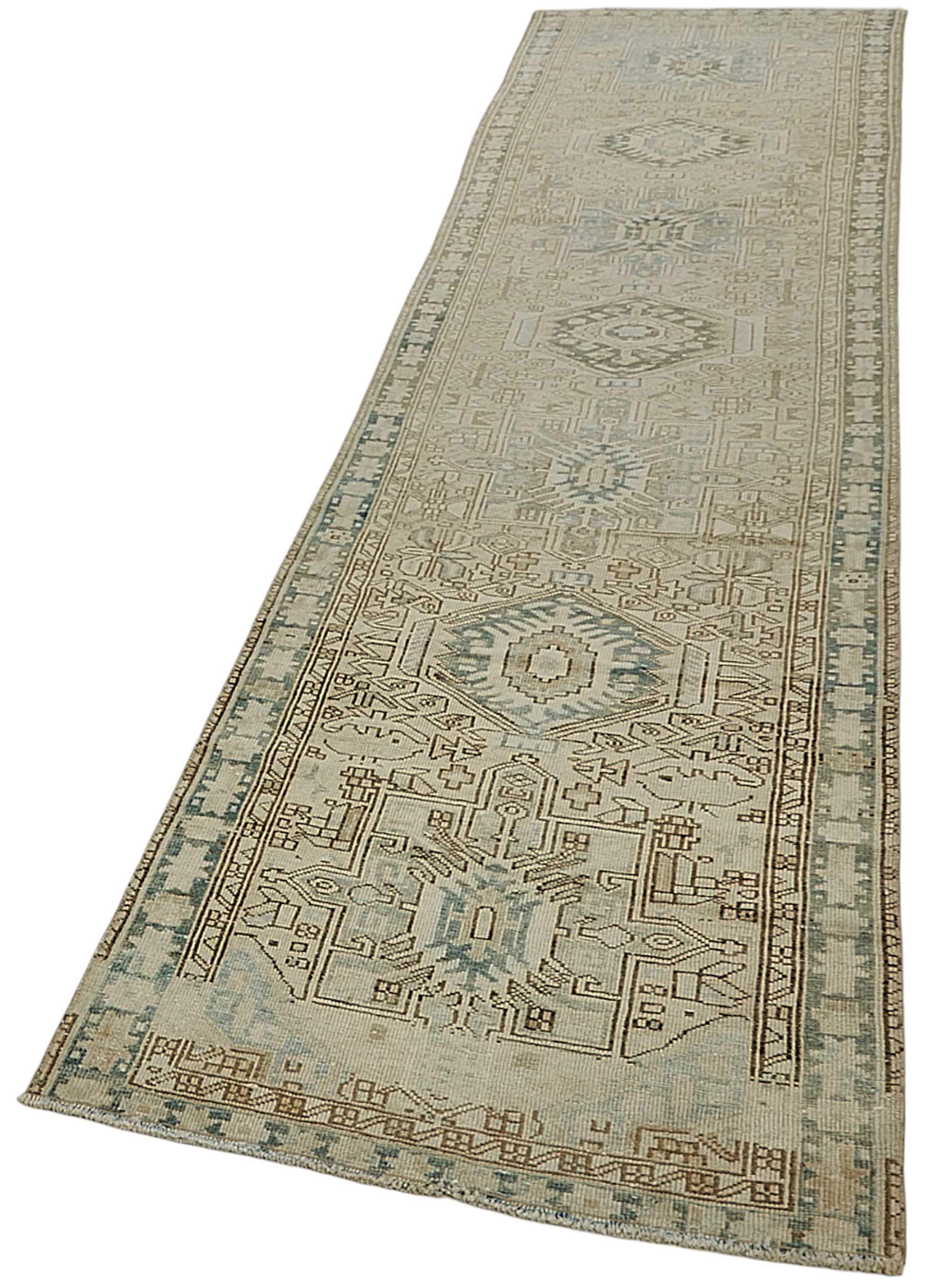 Beige Persian Antique — 0.81 x 3.72