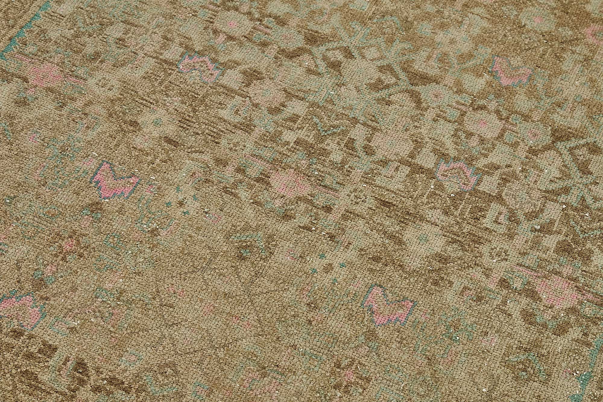 Beige Persian Antique — 1.16 x 3.42