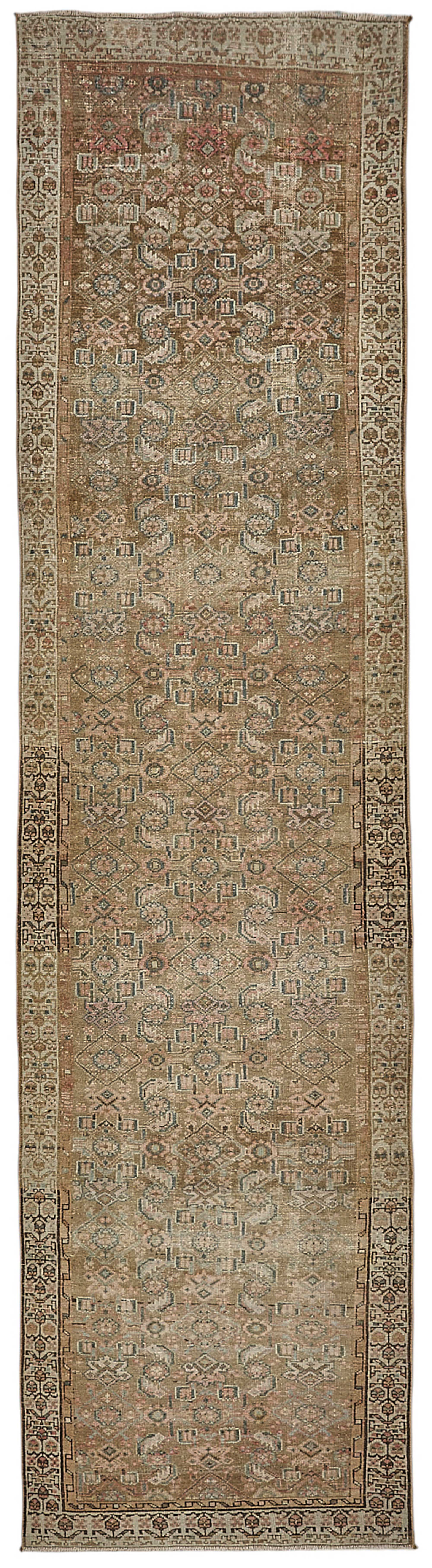 Beige Persian Antique — 0.97 x 4.00