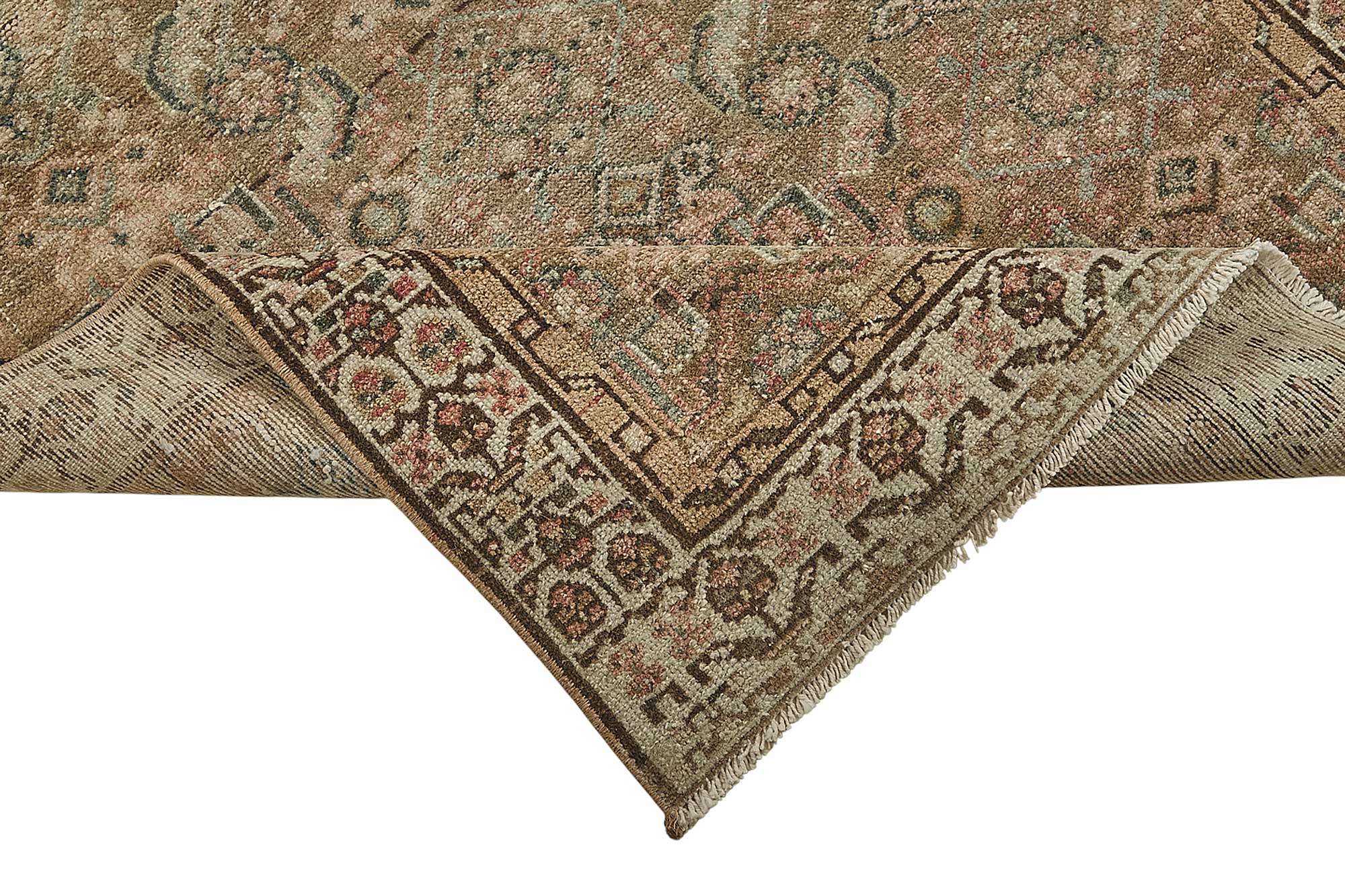 Beige Persian Antique — 0.97 x 4.00