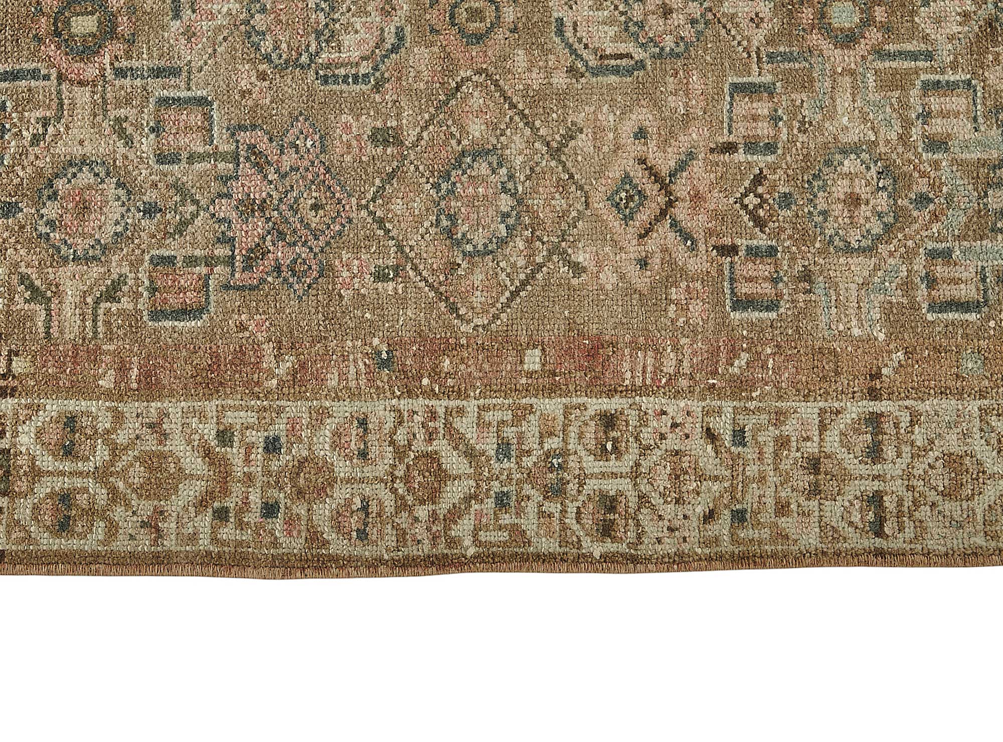 Beige Persian Antique — 0.97 x 4.00