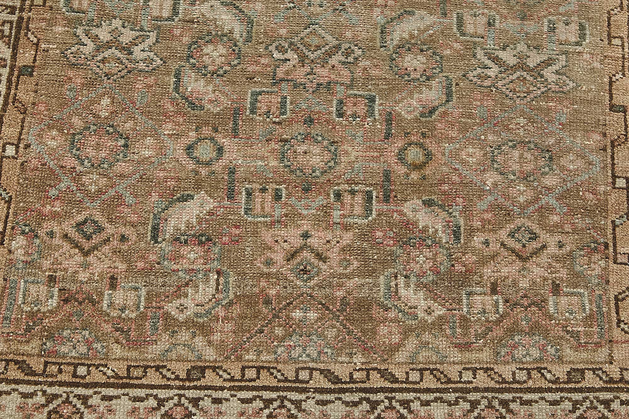 Beige Persian Antique — 0.97 x 4.00