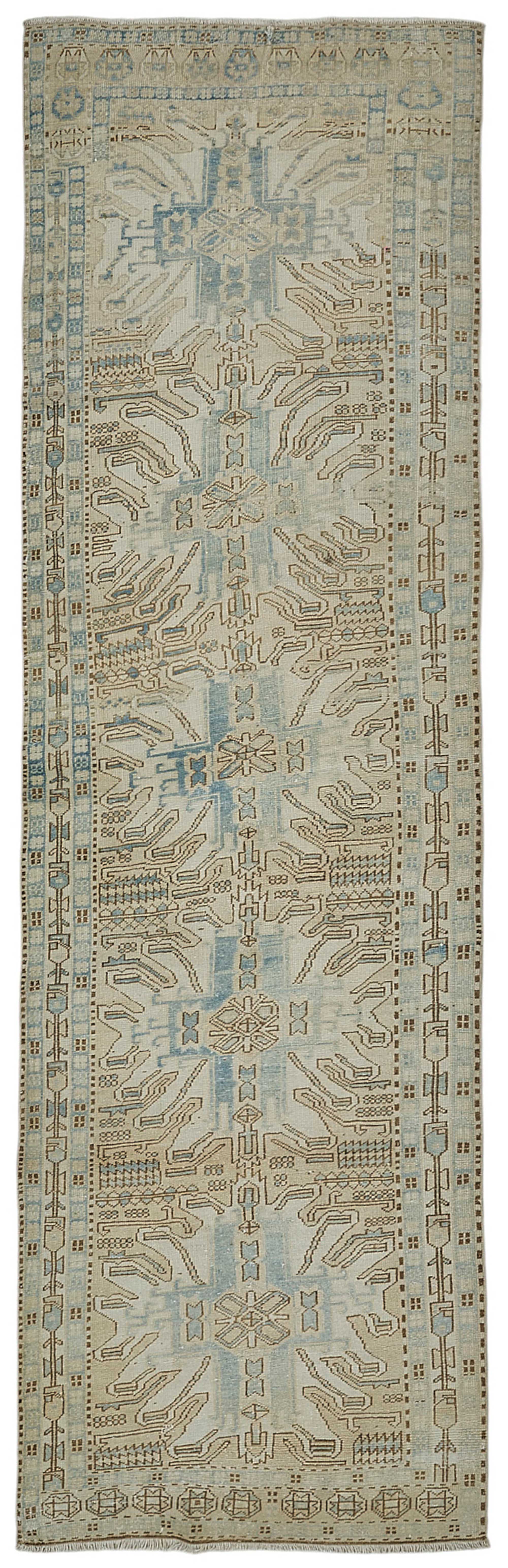 Beige Persian Antique — 1.00 x 3.23