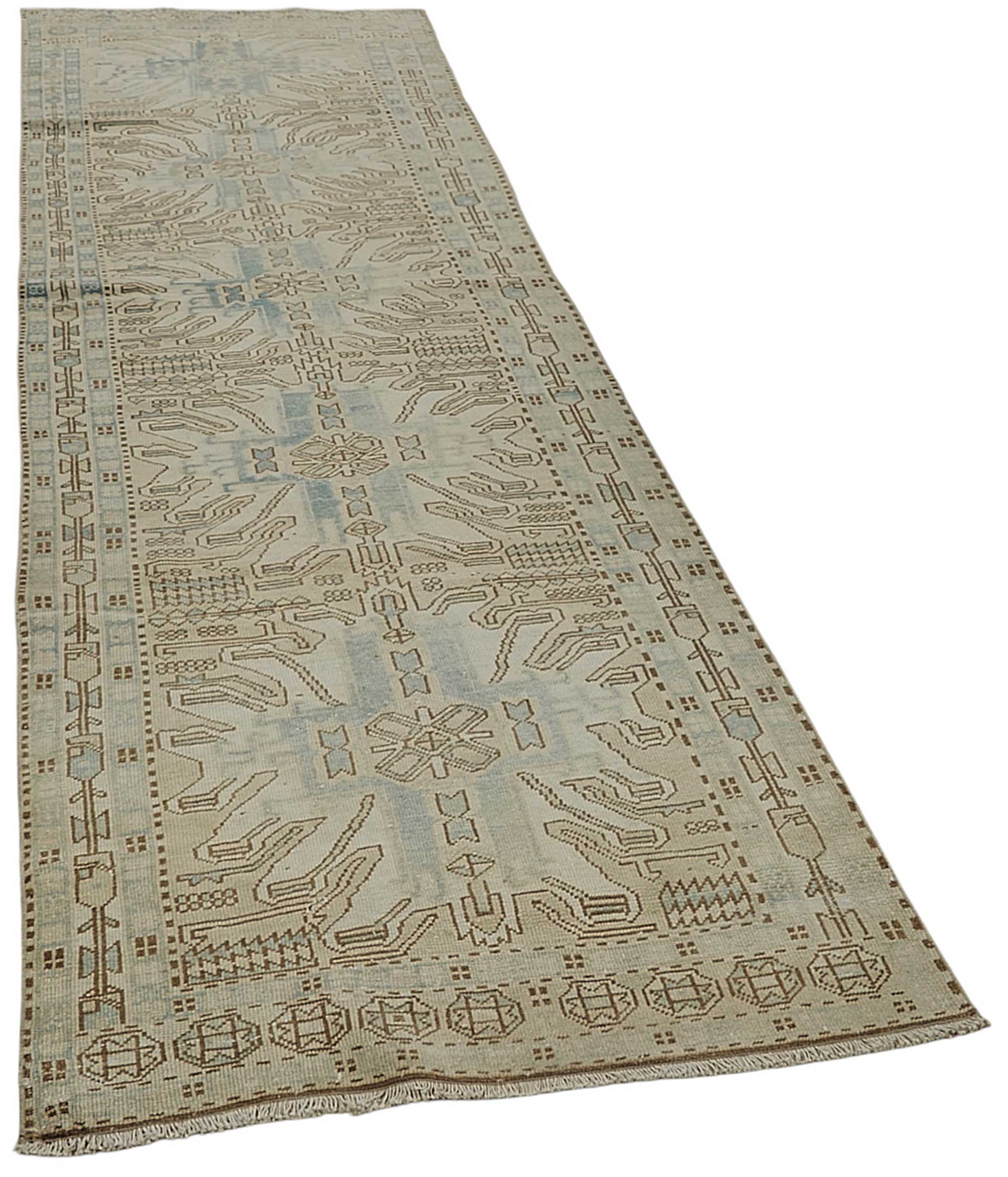 Beige Persian Antique — 1.00 x 3.23