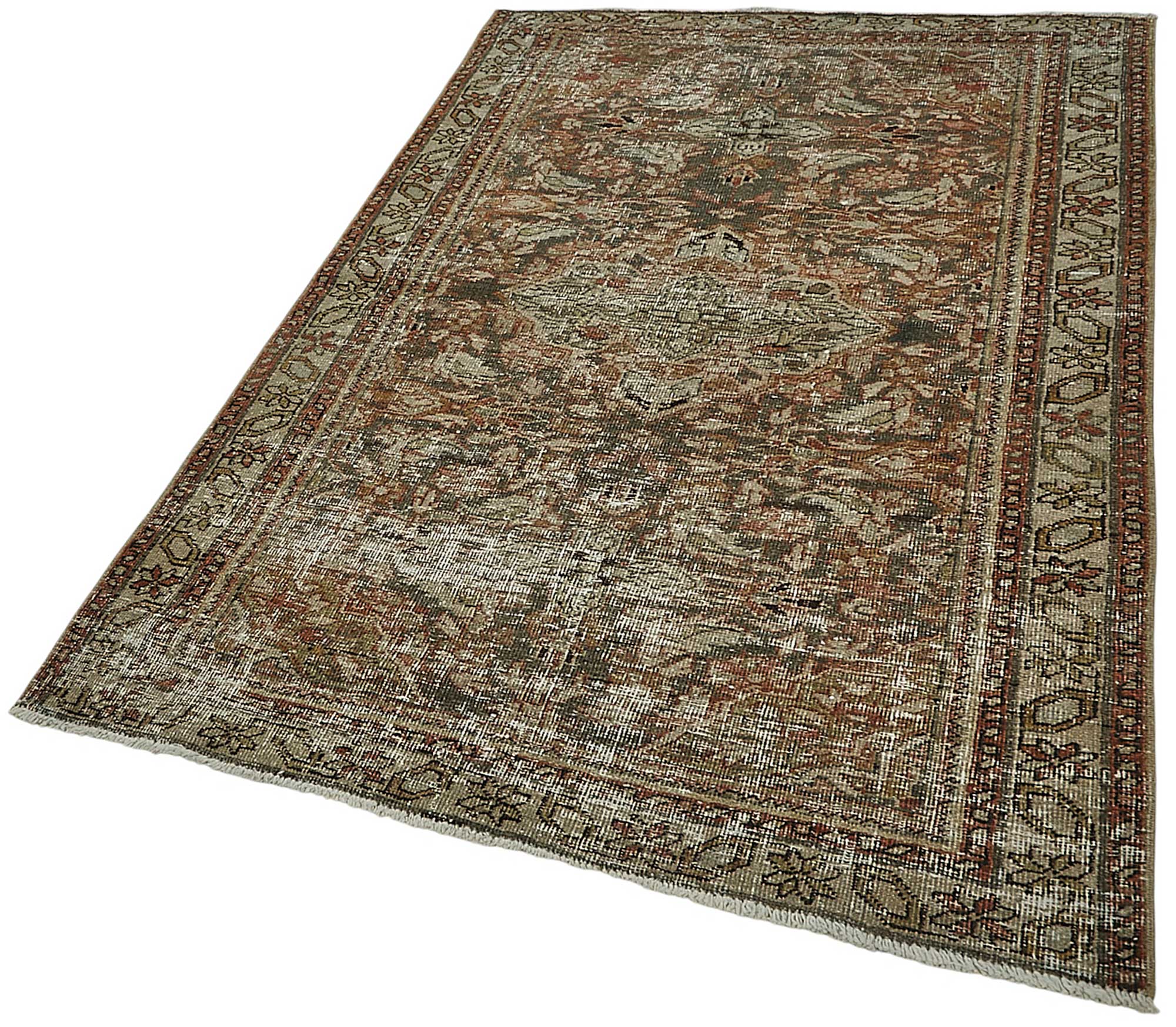 Beige Persian Antique — 1.24 x 1.90