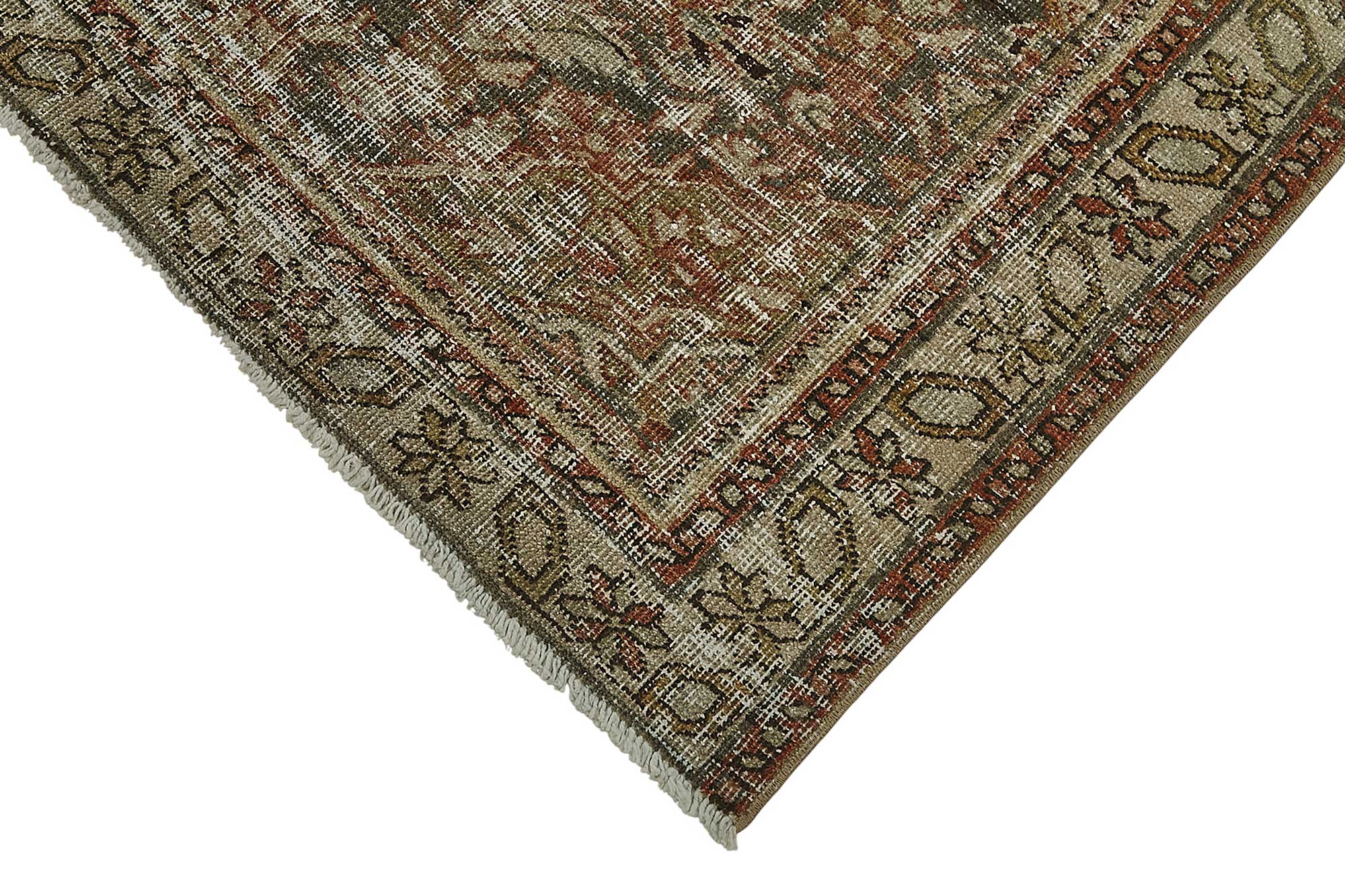 Beige Persian Antique — 1.24 x 1.90