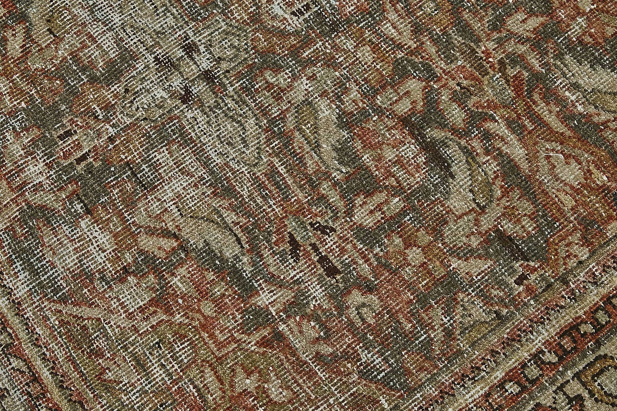 Beige Persian Antique — 1.24 x 1.90
