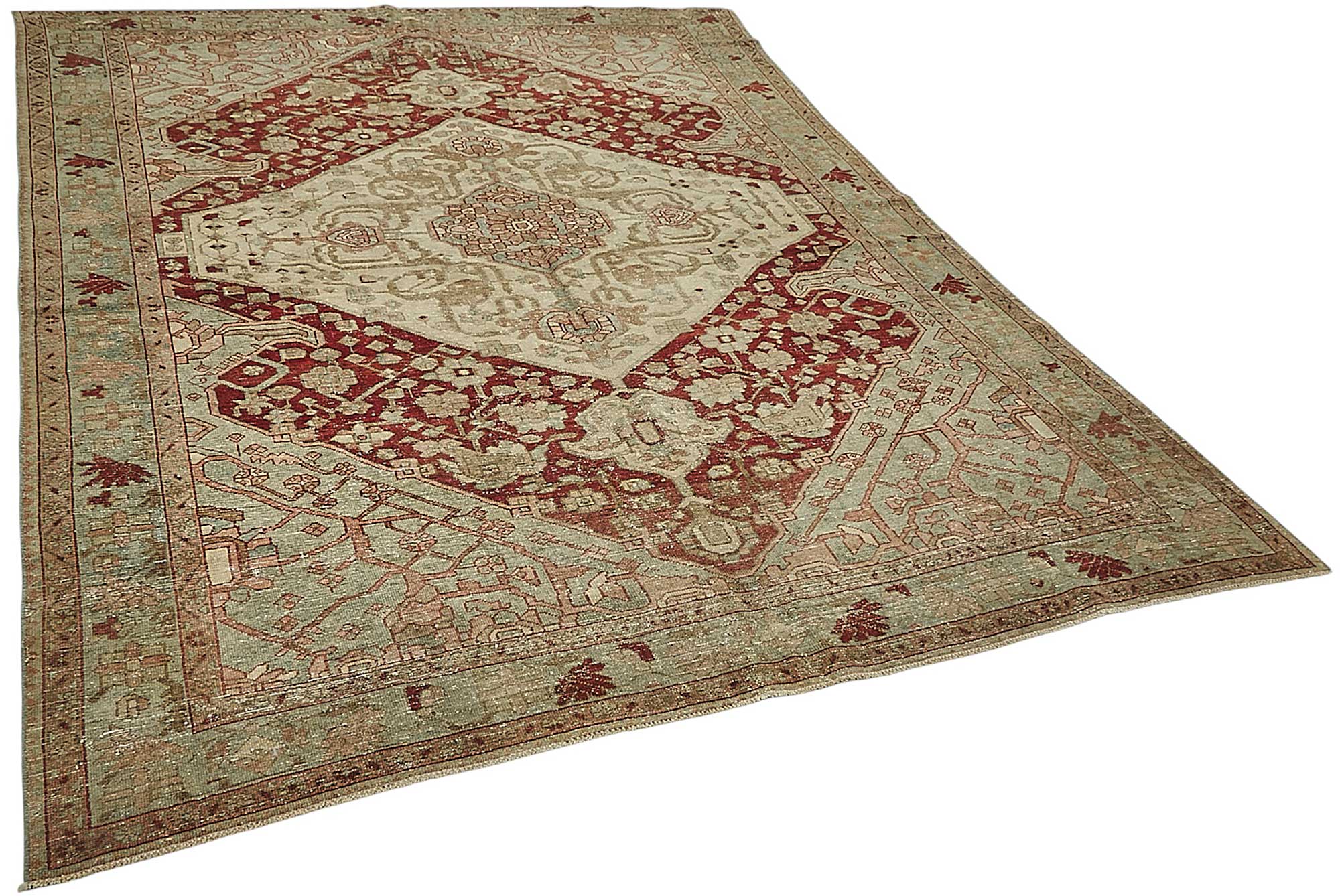Beige Persian Antique — 2.14 x 2.78
