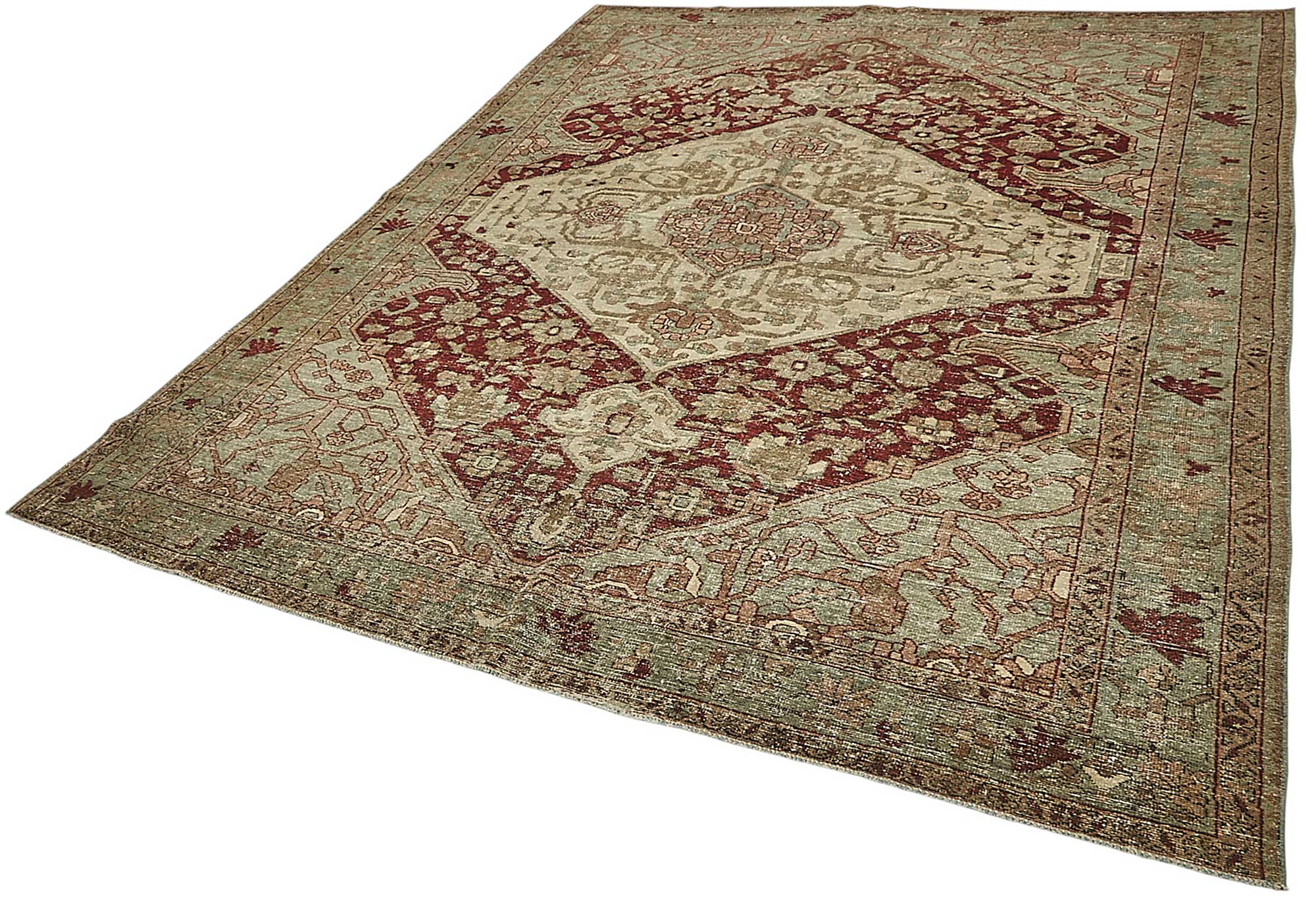 Beige Persian Antique — 2.14 x 2.78