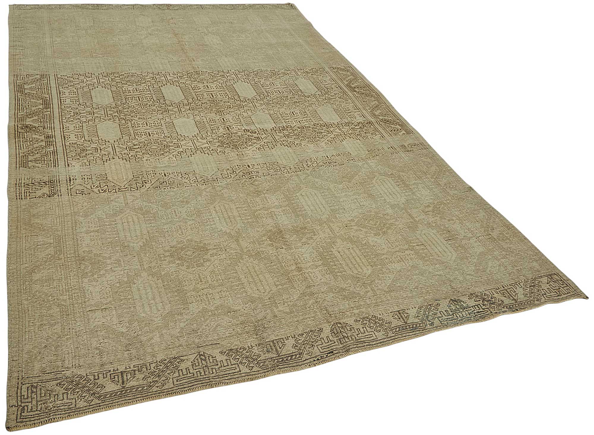 Beige Persian Antique — 2.00 x 3.00
