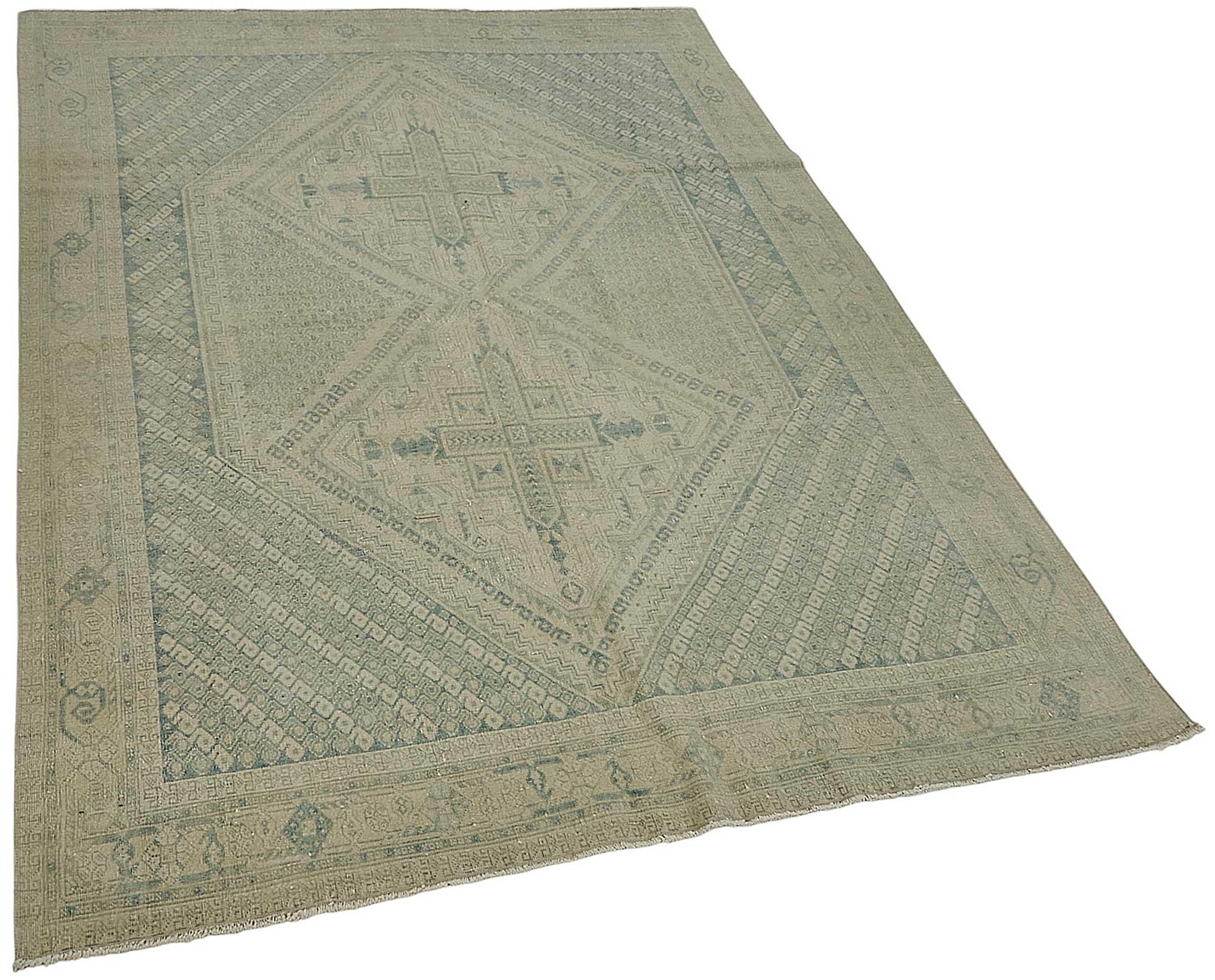 Beige Persian Antique — 1.38 x 1.96